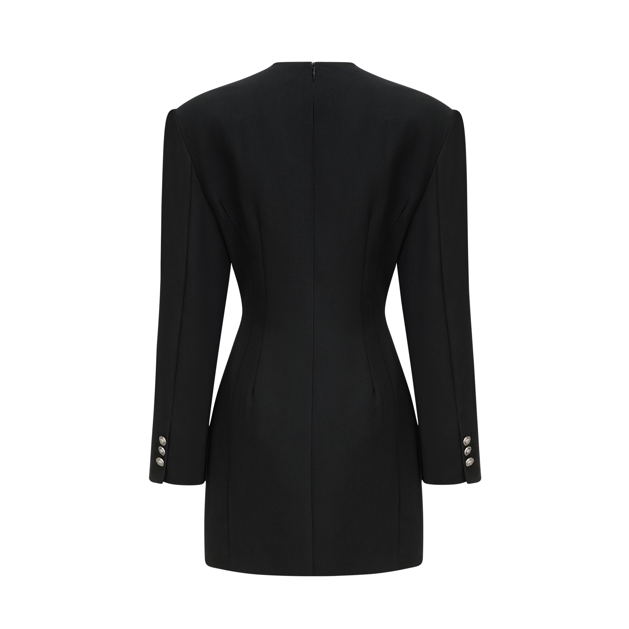 Magali black hourglass mini dress (Final Sale-US Only)