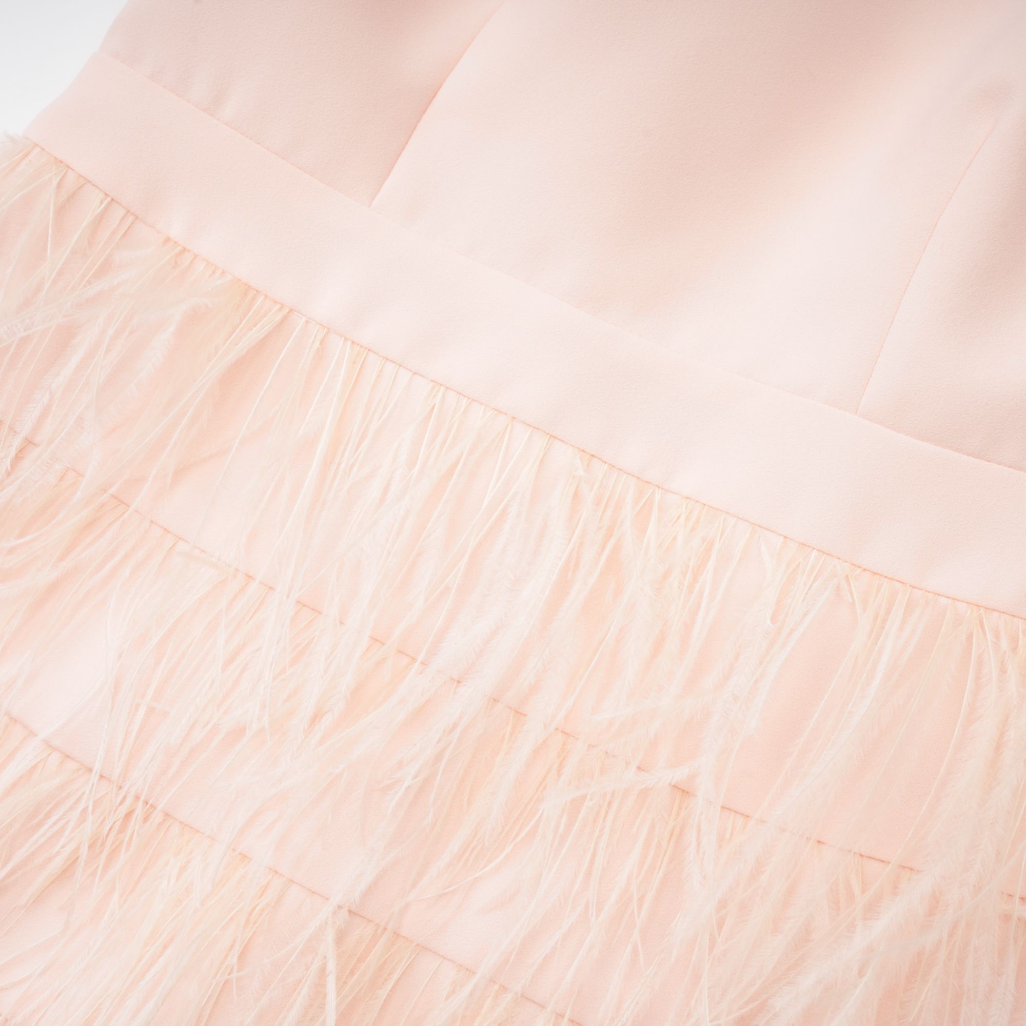 Katarina feather-detail tassel dress (Final Sale-US Only)