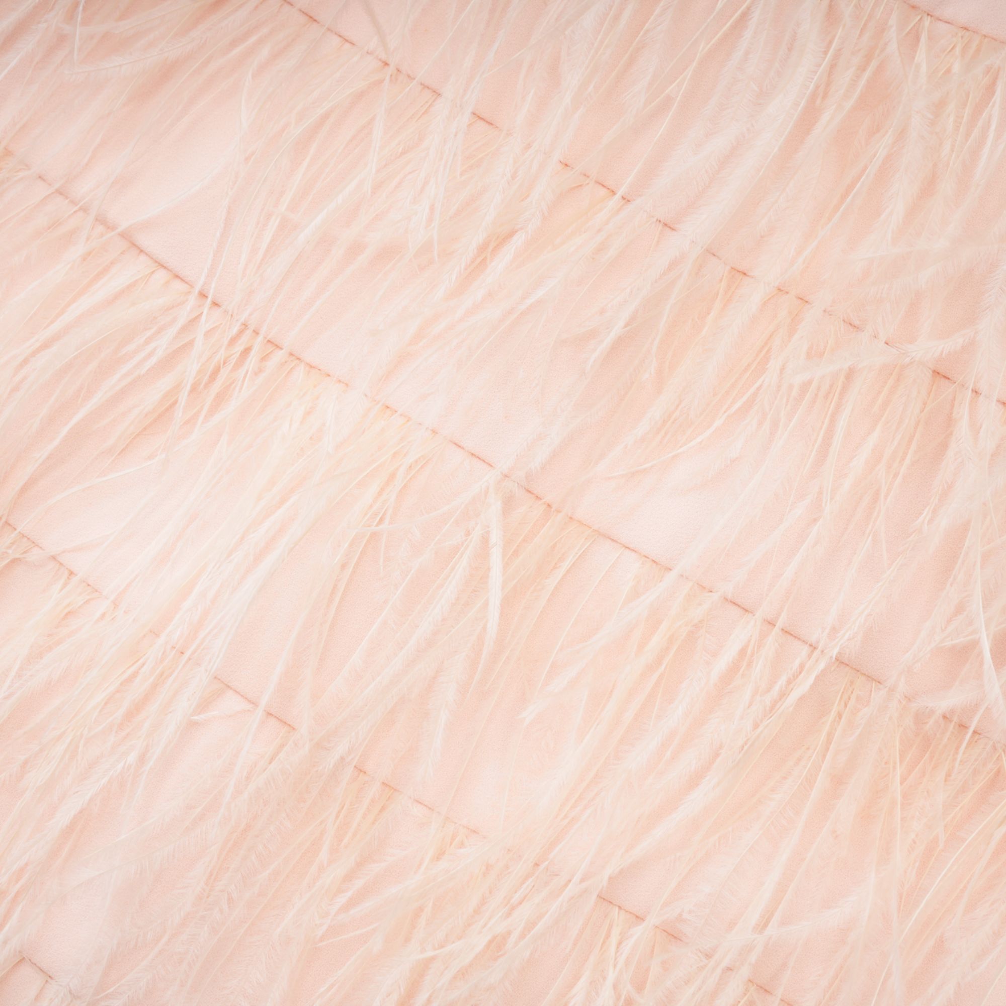 Katarina feather-detail tassel dress (Final Sale-US Only)