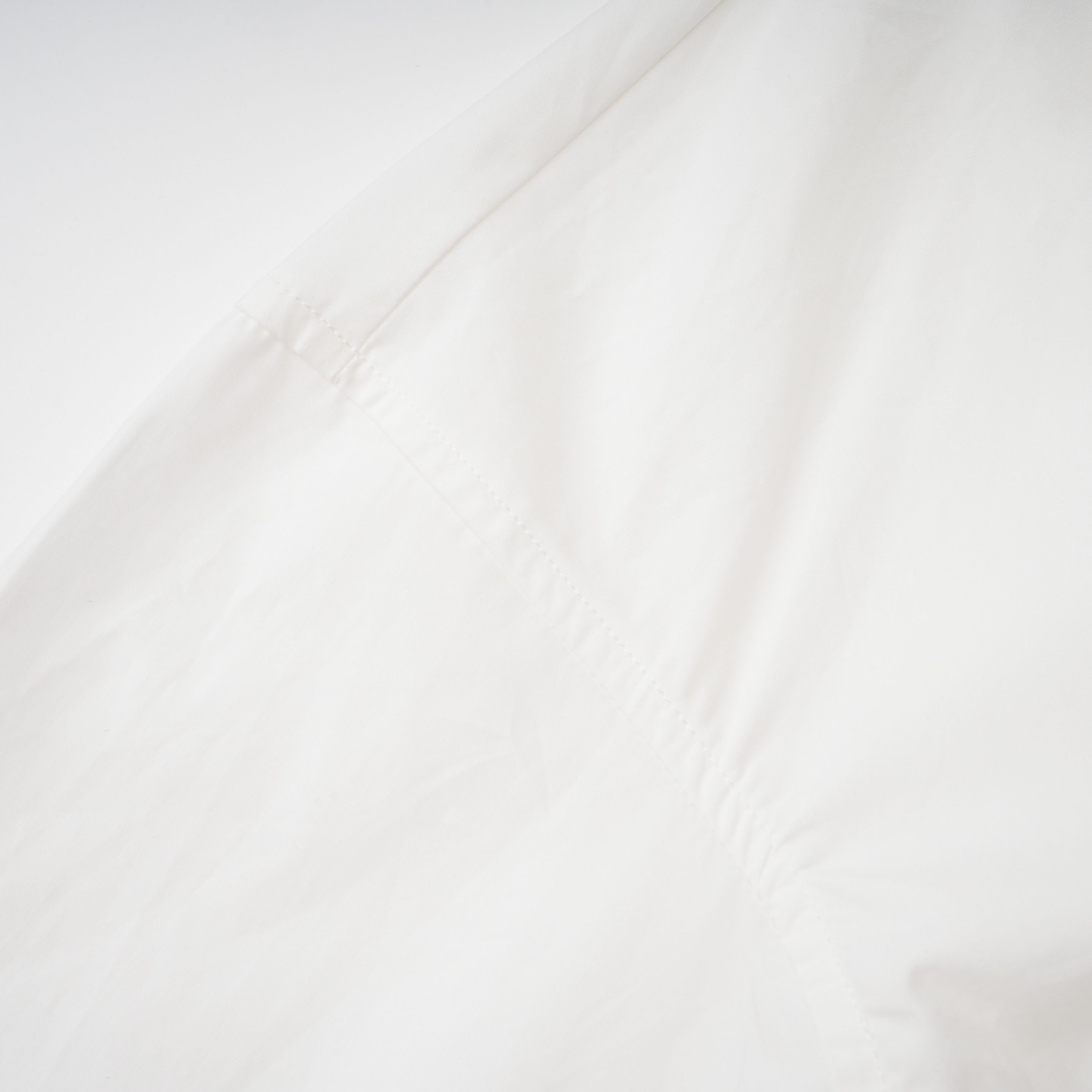 Tímea White Asymmetrical Mini Shirt Dress (Final Sale-US Only)
