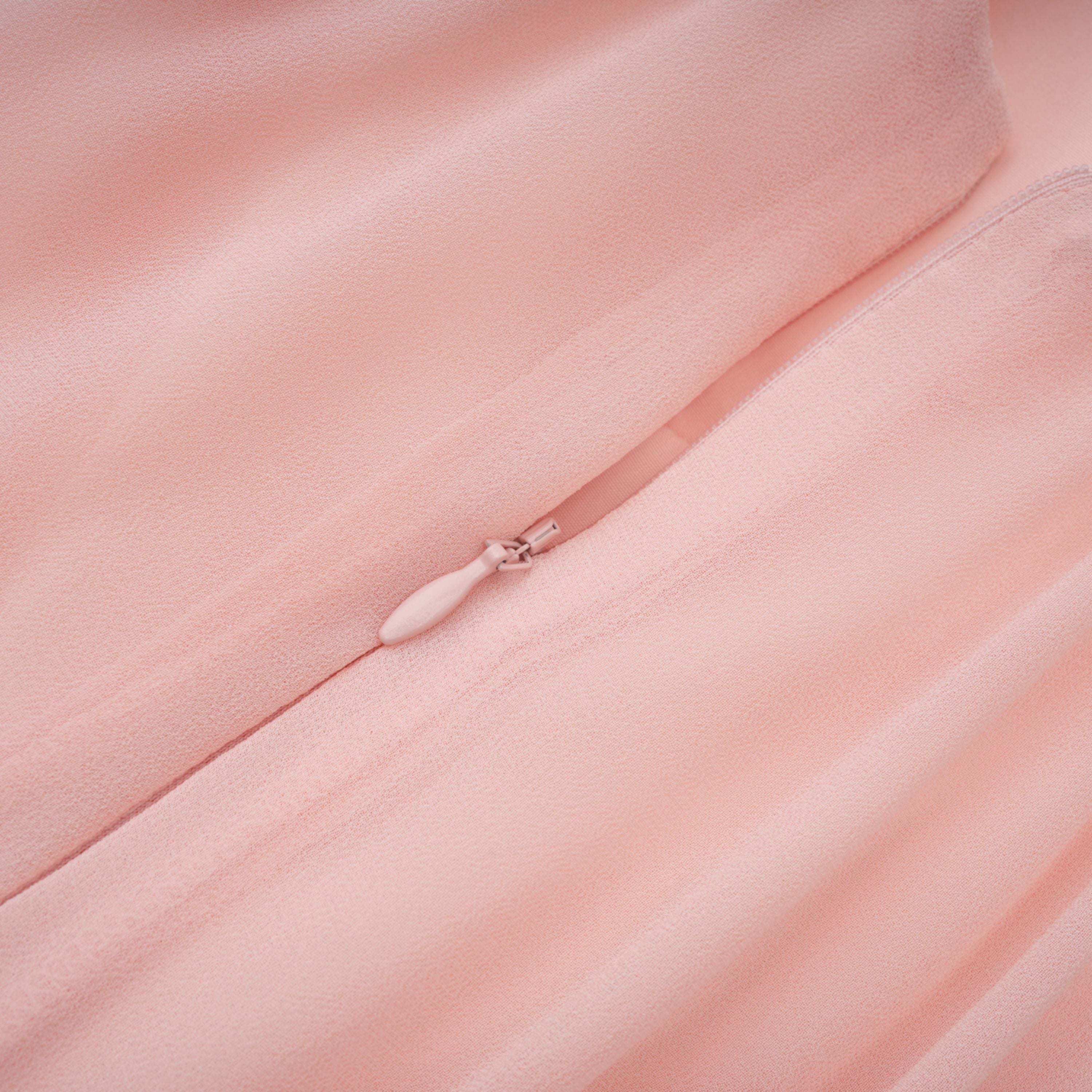 Vasylyna Pink Sweetheart Pleated Maxi Dress (Final Sale-US Only)
