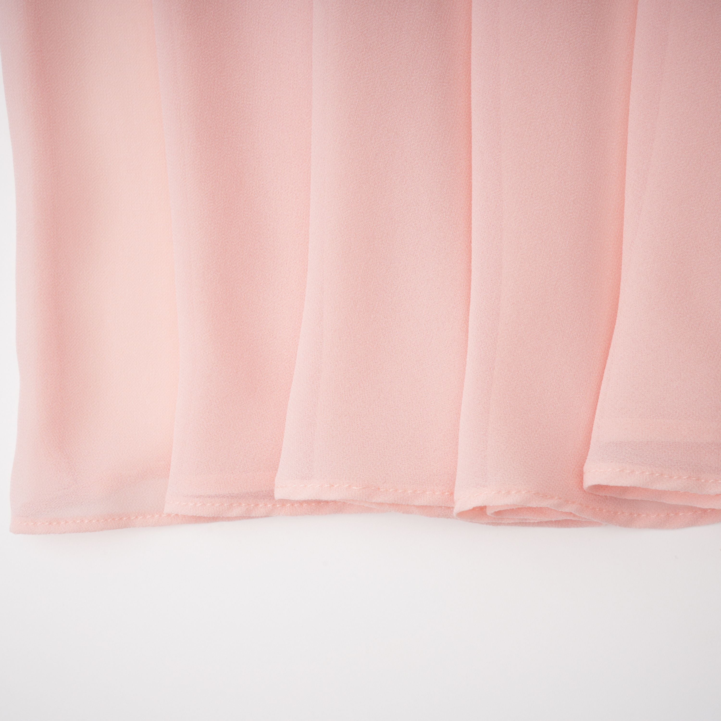 Vasylyna Pink Sweetheart Pleated Maxi Dress (Final Sale-US Only)