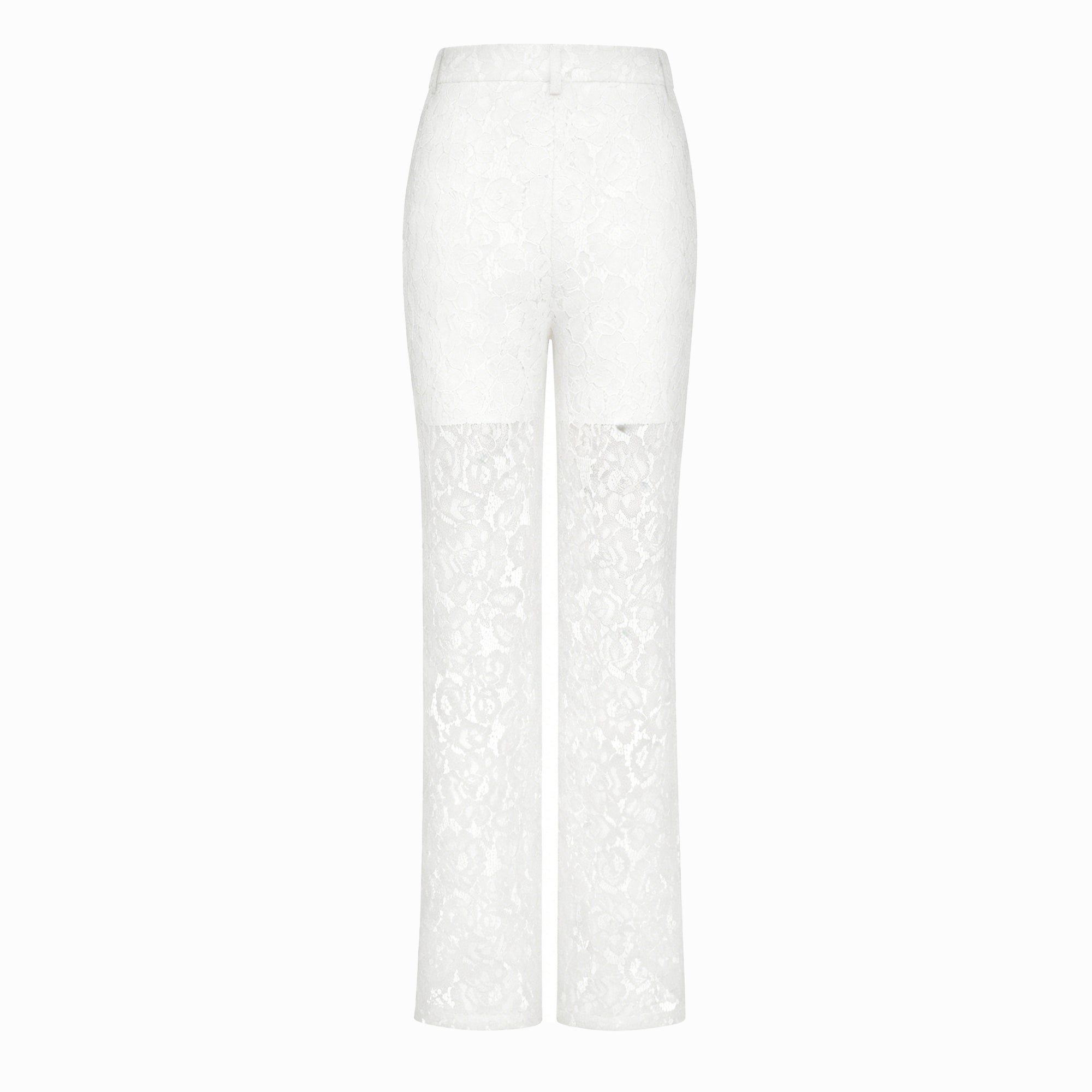 Zoé Sheer Lace Blazer & Trousers Matching Set (Final Sale-US Only)