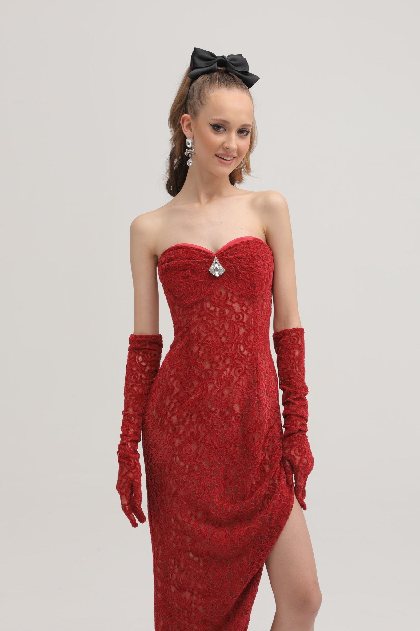 Robe Belle (avec gants) - Miss Rosier - Boutique en ligne pour femmes