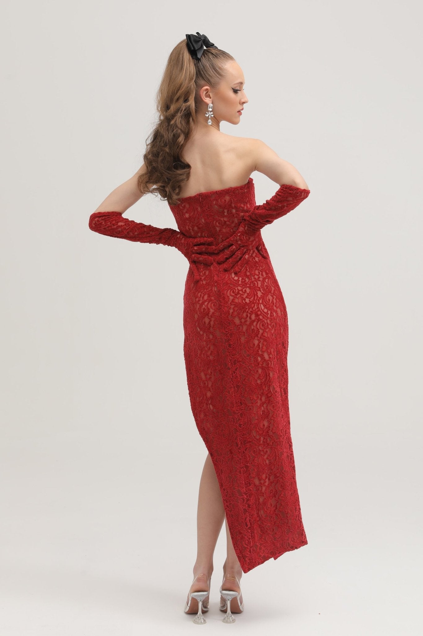 Robe Belle (avec gants) - Miss Rosier - Boutique en ligne pour femmes