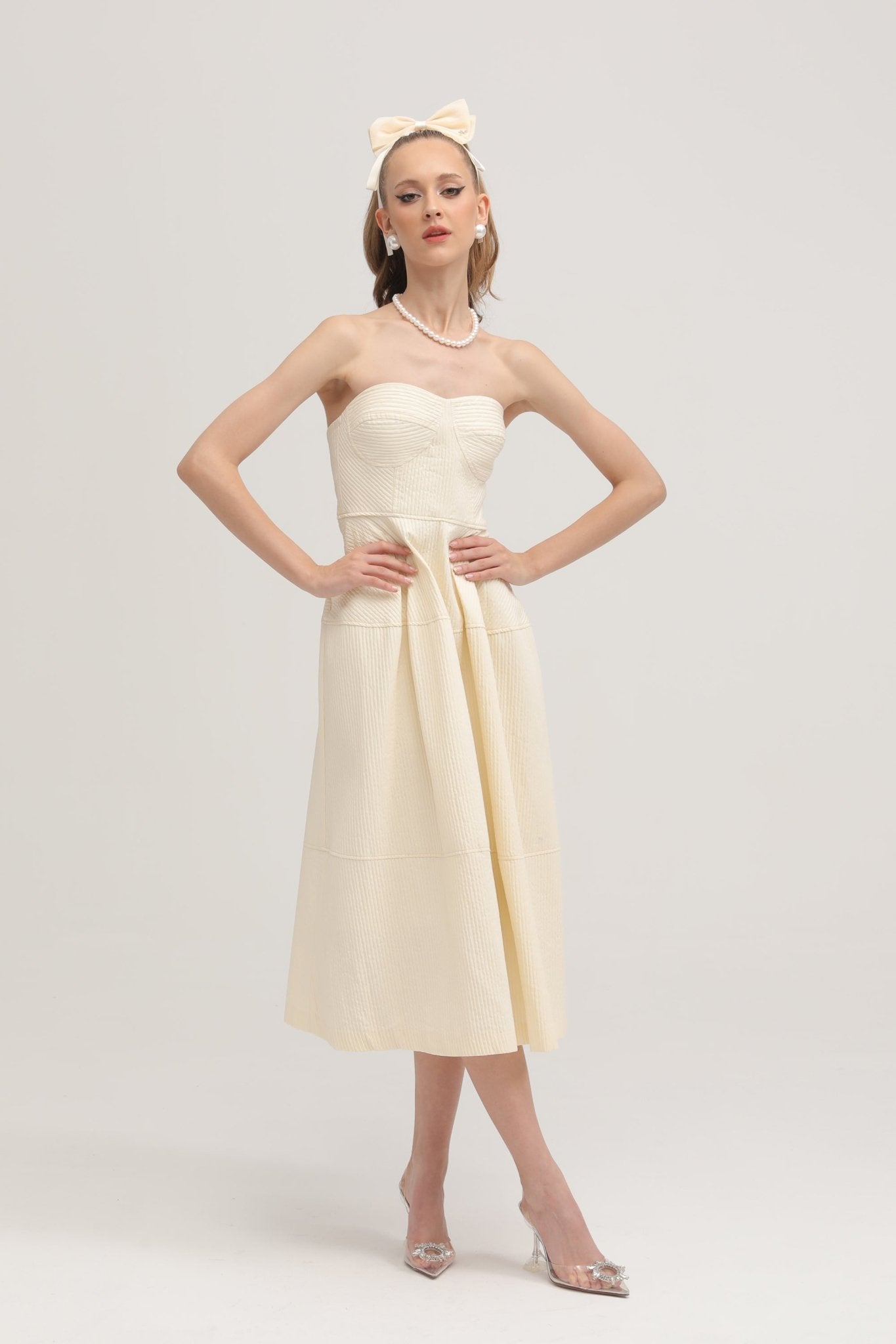 Robe bustier Cortny - Miss Rosier - Boutique en ligne pour femmes