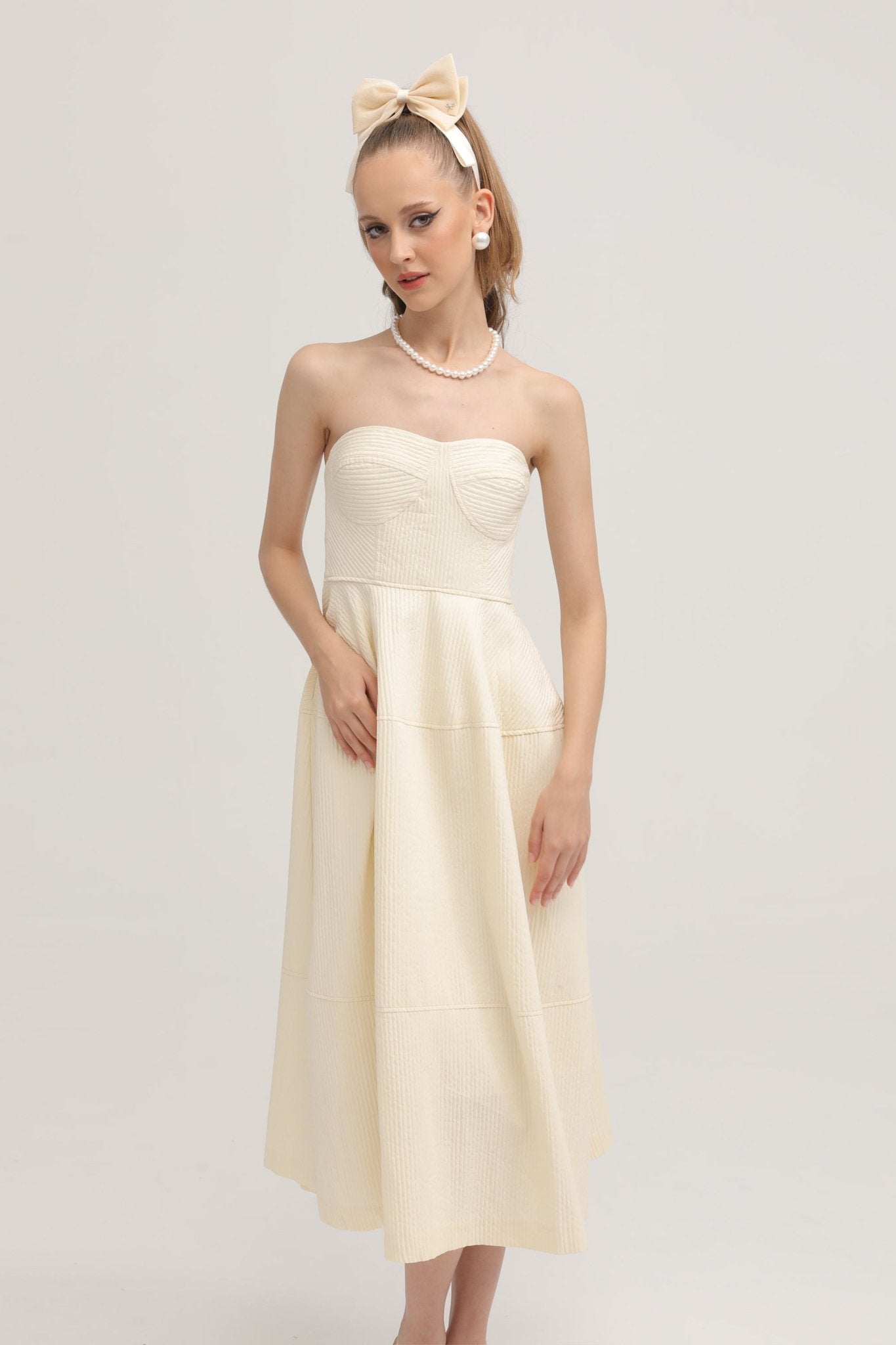 Robe bustier Cortny - Miss Rosier - Boutique en ligne pour femmes
