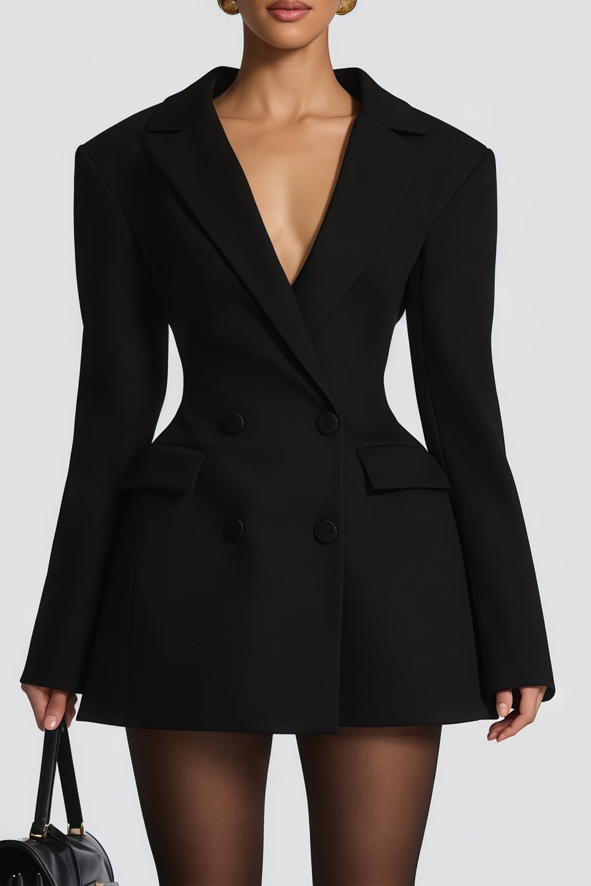 Black Blazer Mini Dress