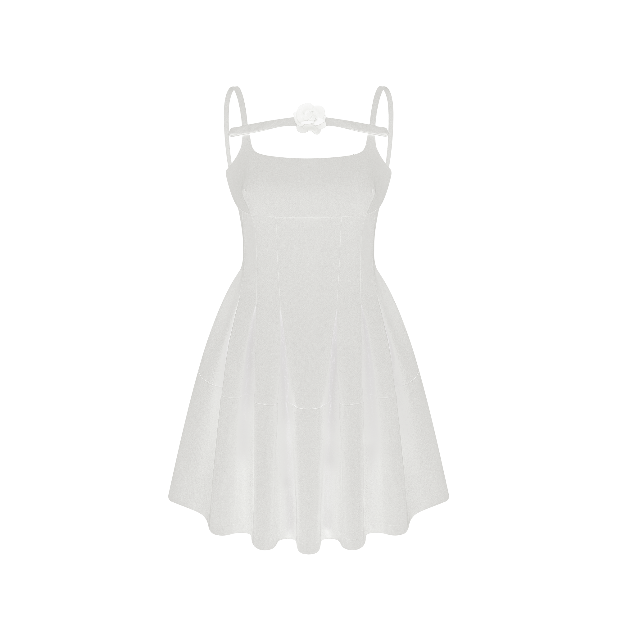Mini-robe noire plissée Camellia - Miss Rosier - Boutique en ligne pour femmes