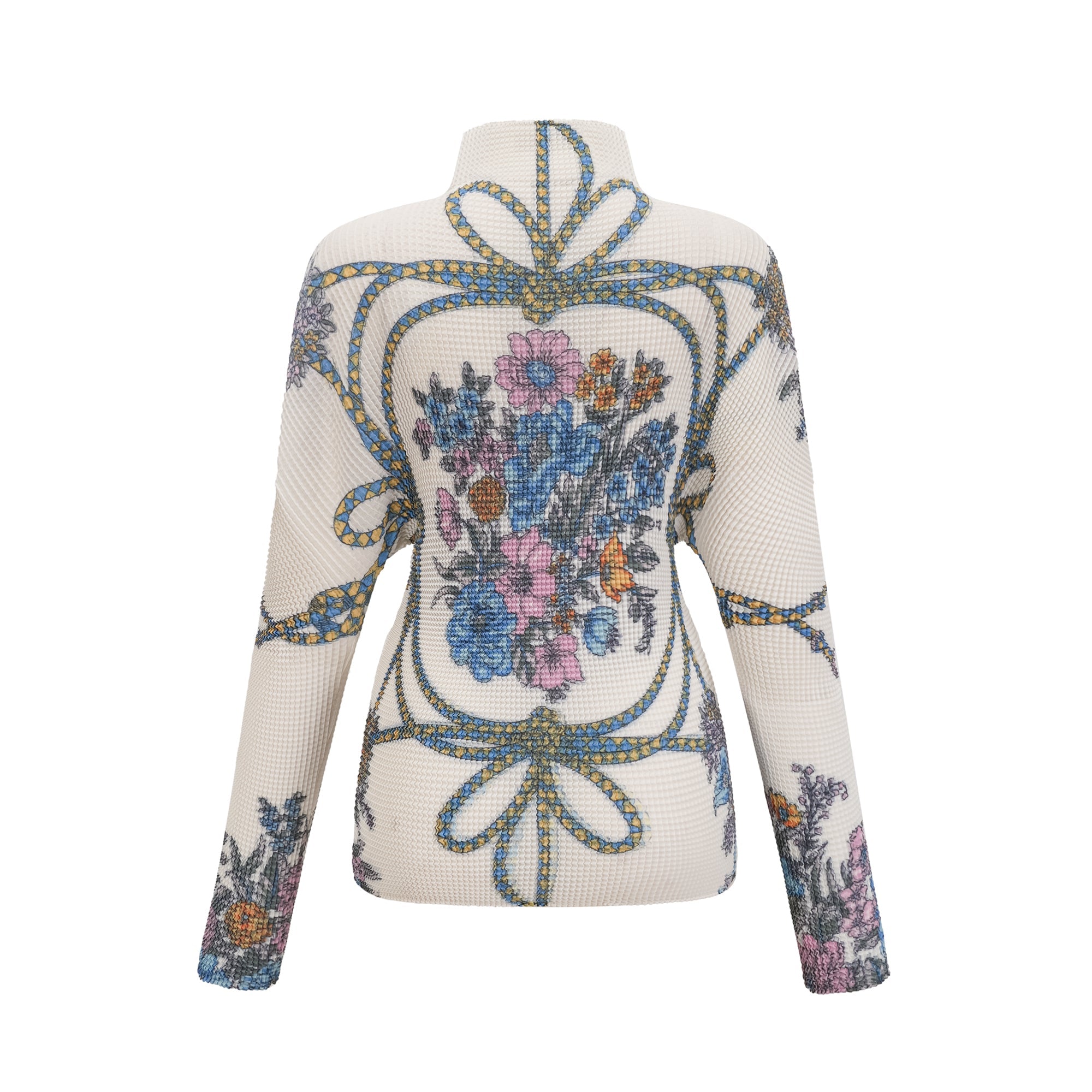 Huguette pattern-print top & skirt matching set (Final Sale)