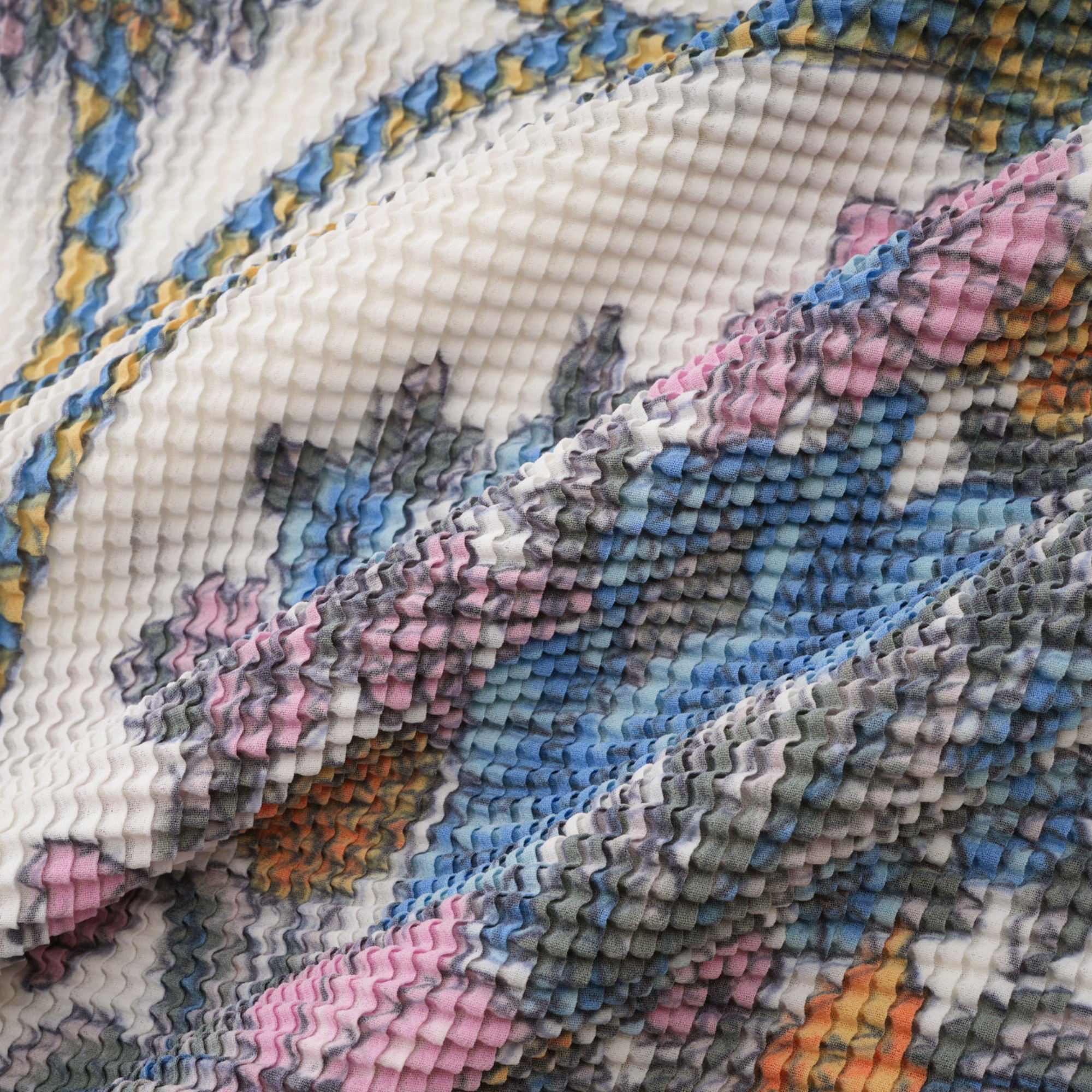 Huguette pattern-print top & skirt matching set (Final Sale)