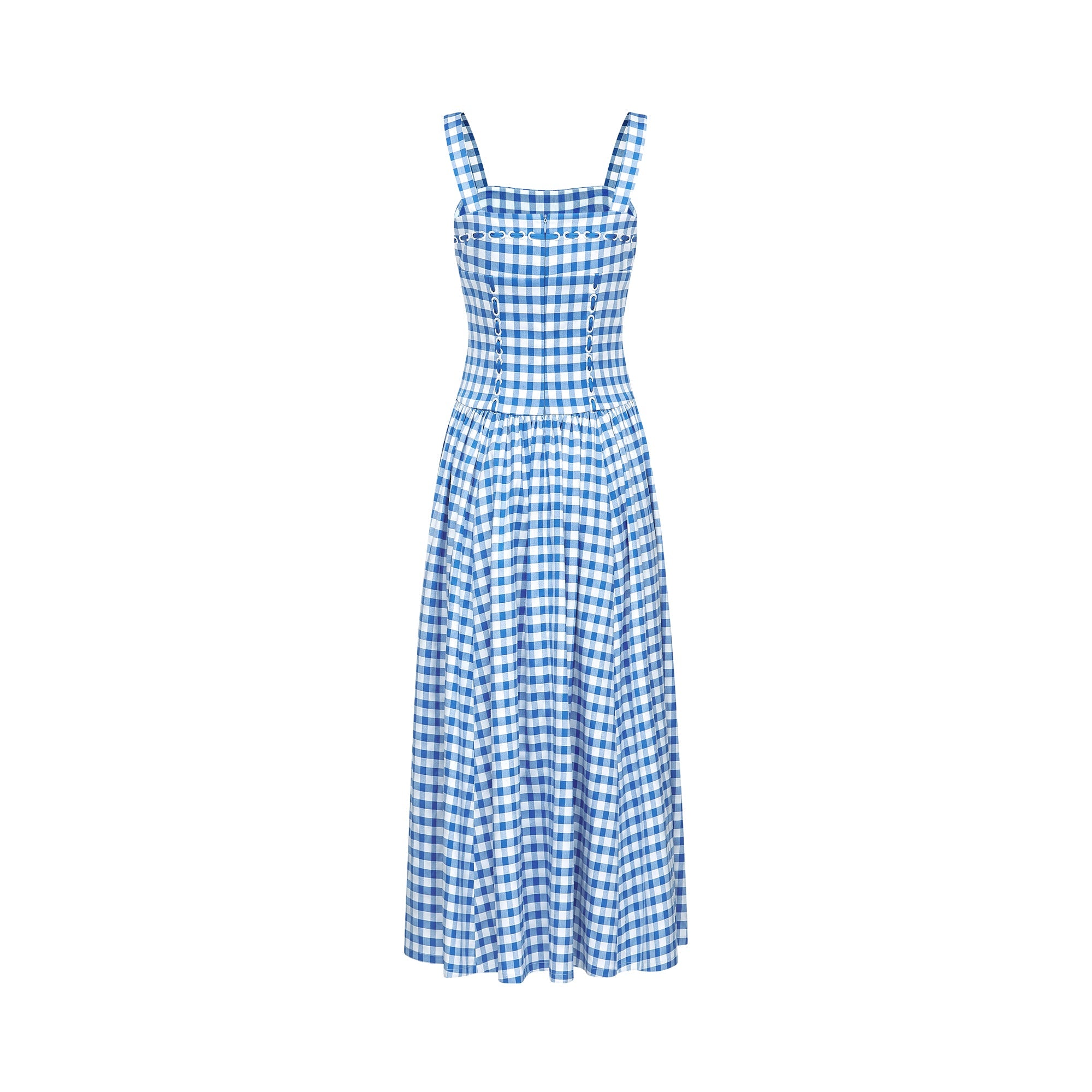 Diane gingham midi dress (Final Sale)