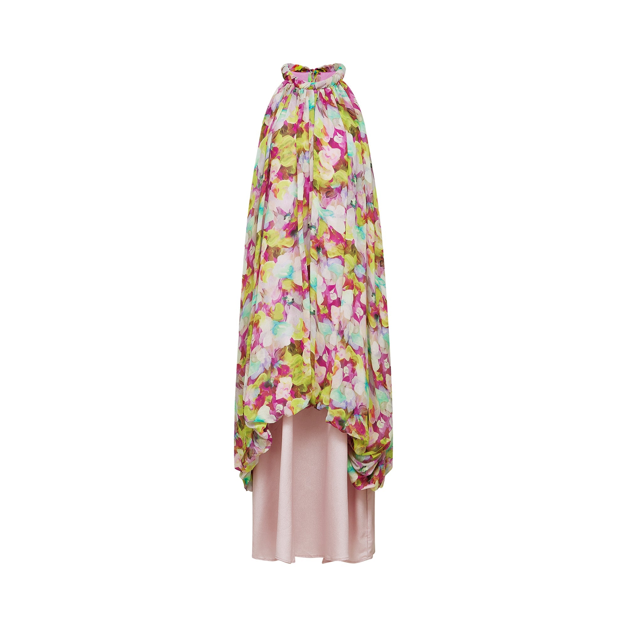 Robe midi sans manches à imprimé floral Gianina (Vente définitive - États-Unis uniquement)