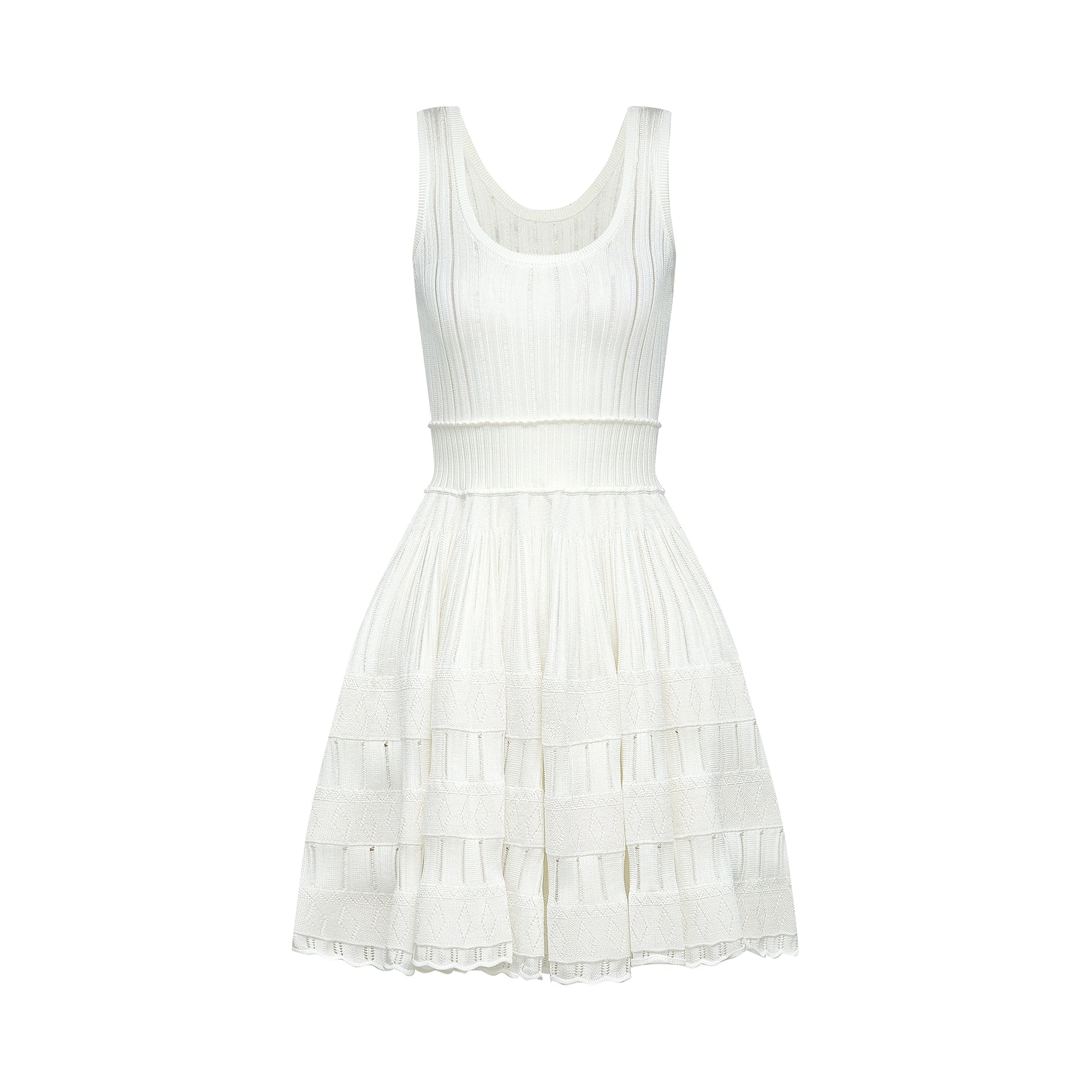 Mini-robe plissée à découpes Noémie (Vente définitive - États-Unis uniquement)