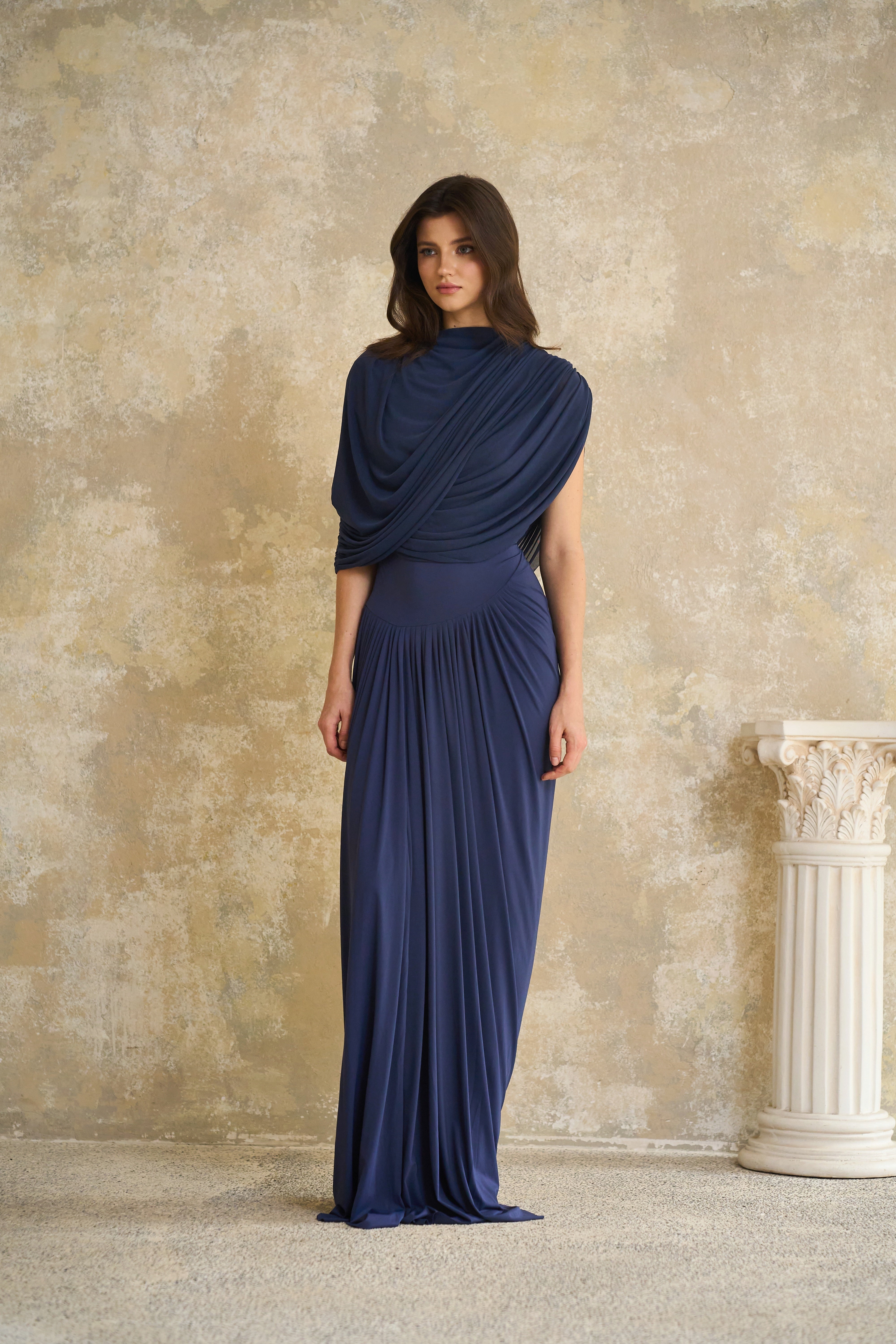 Robe longue Lyra Sapphire Serenity