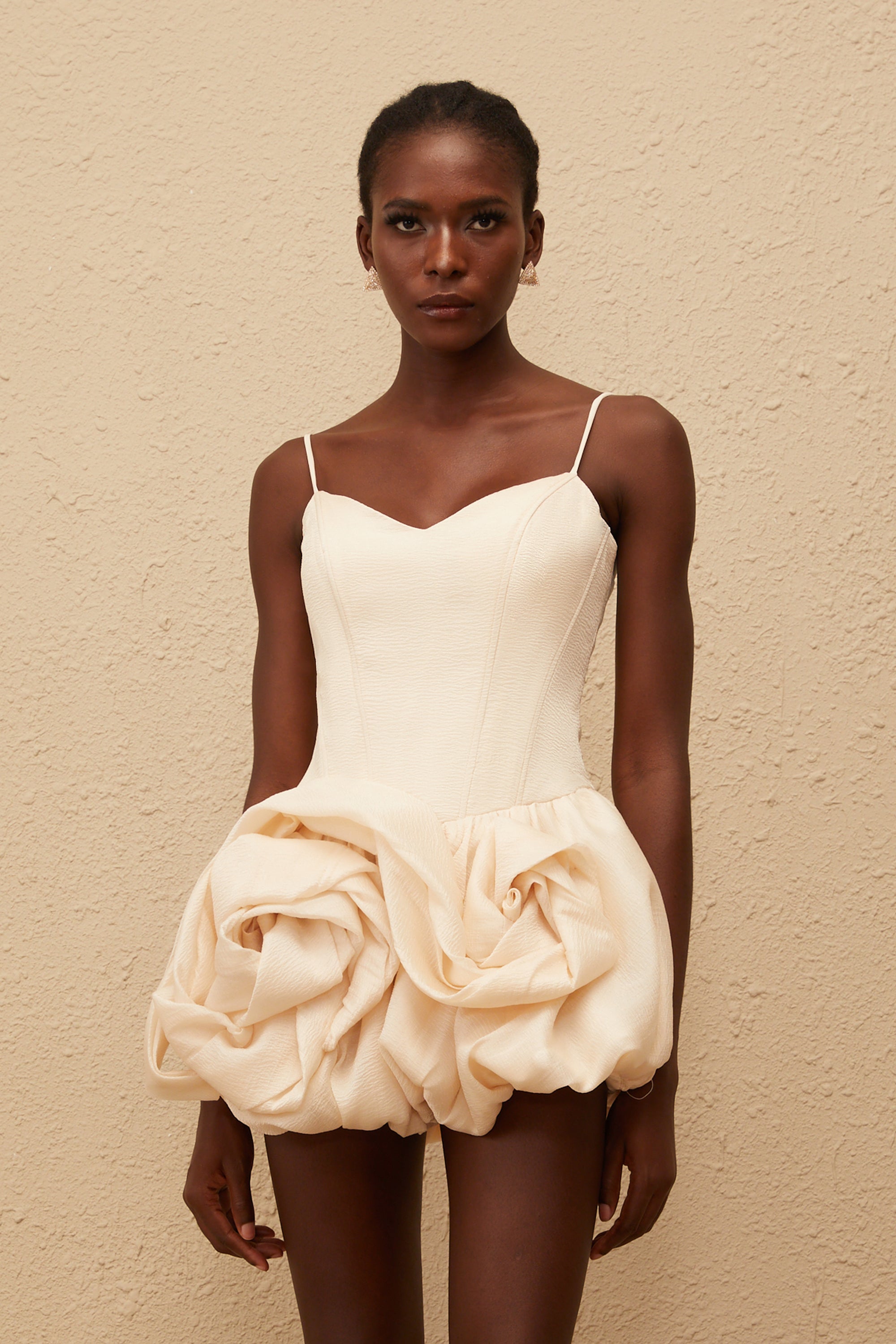 Mini-robe « Petal Bubble » 3D de Melanie Neutral (Vente définitive)
