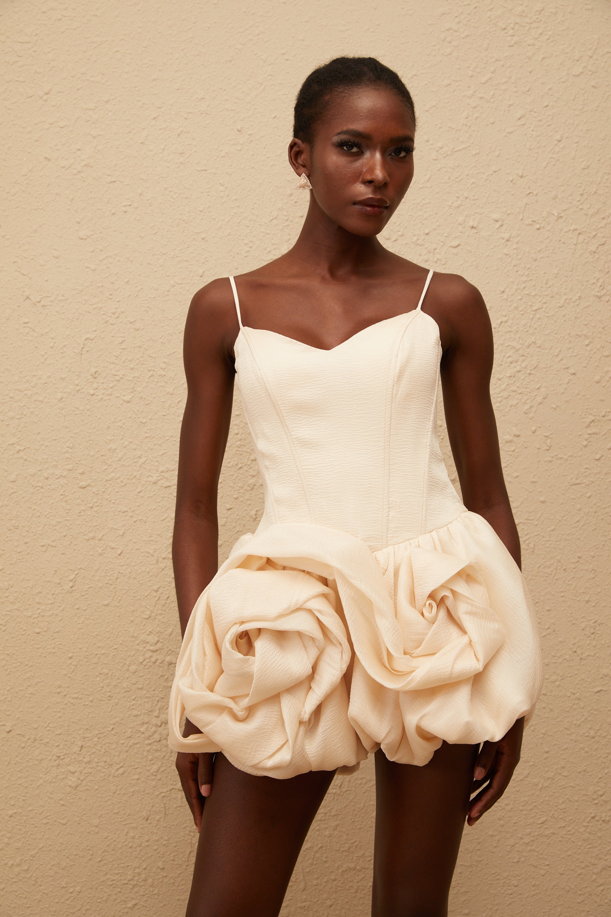Mini-robe « Petal Bubble » 3D de Melanie Neutral (Vente définitive)