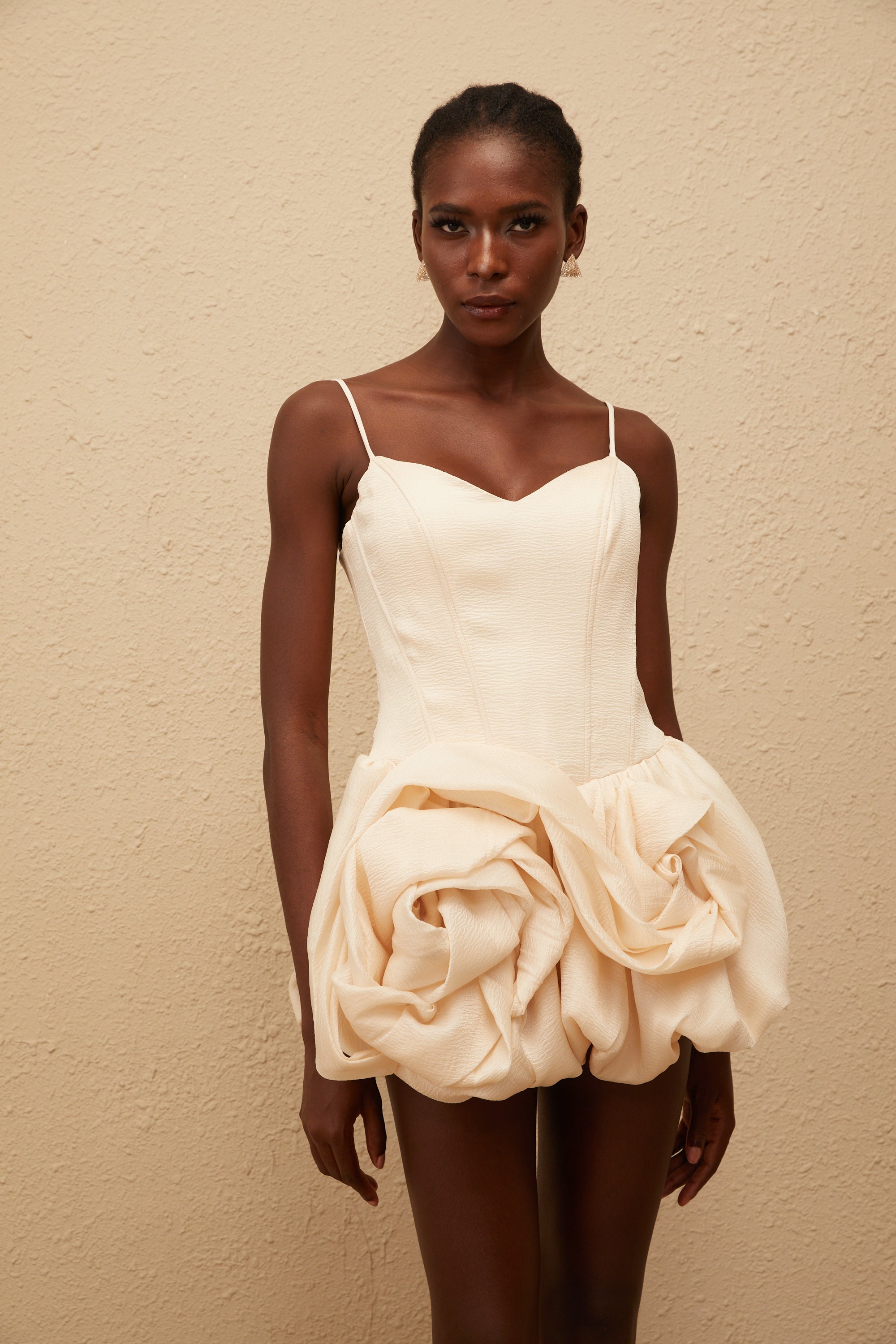 Mini-robe « Petal Bubble » 3D de Melanie Neutral (Vente définitive)