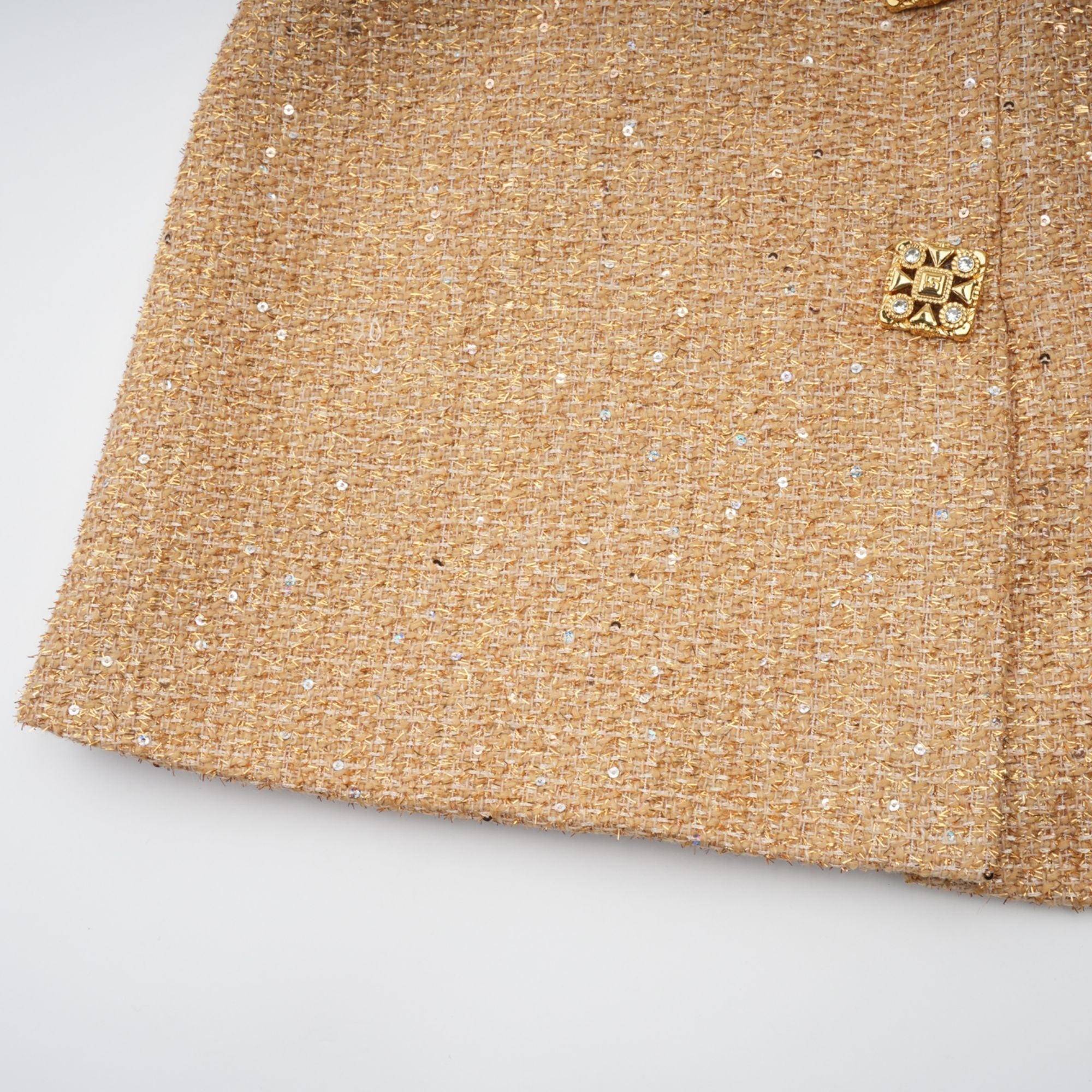 Morgane tweed long-sleeve mini dress (Final Sale-US Only)