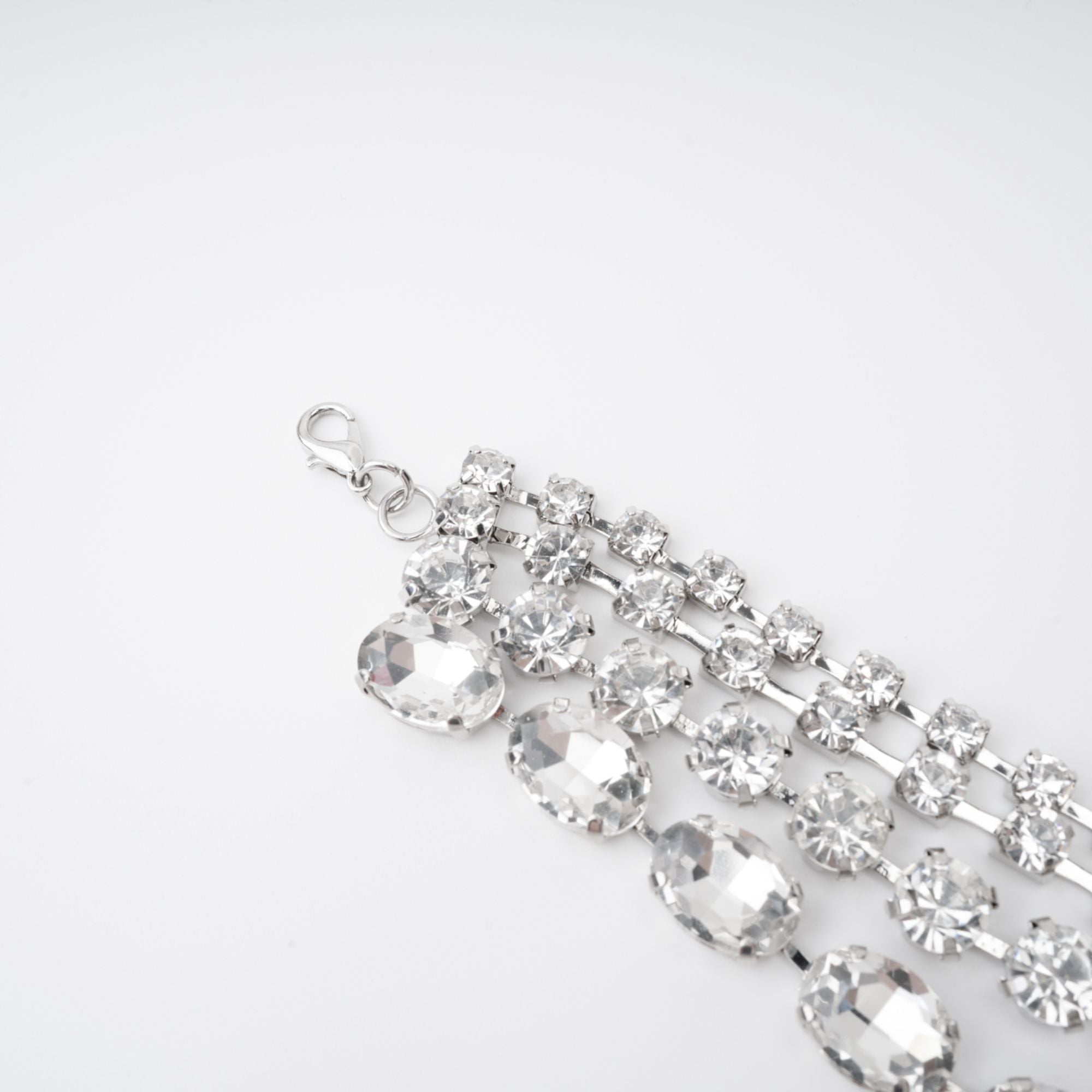 Elizabeth crystal-embellished layered necklace (Final Sale)