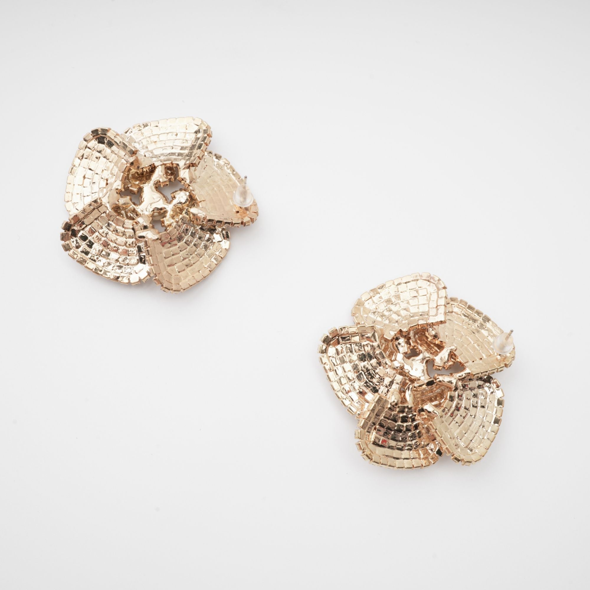 Saira crystal-embellished floral earrings (Final Sale-US Only)