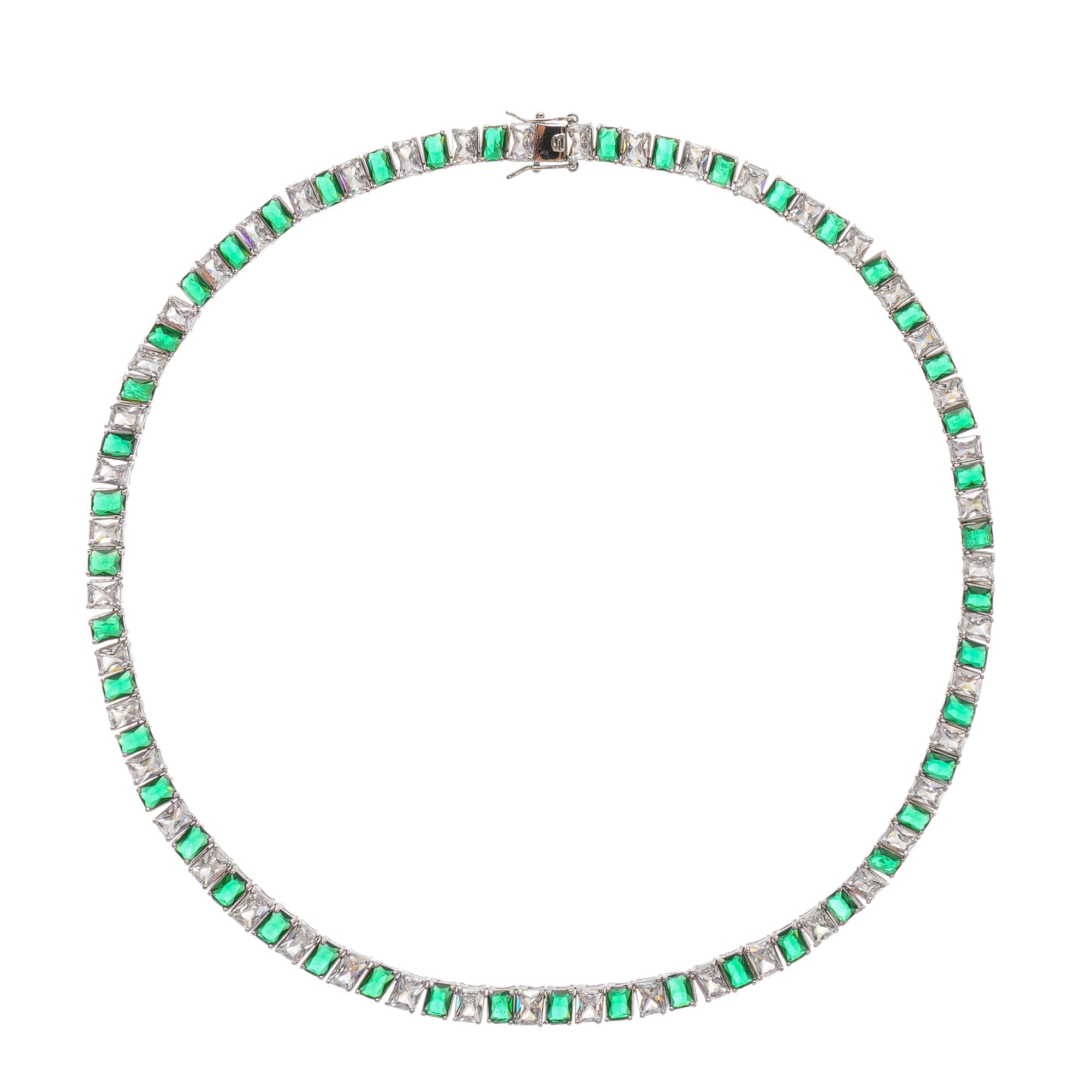 Florence Green Crystal-Embellished Necklace (Final Sale)