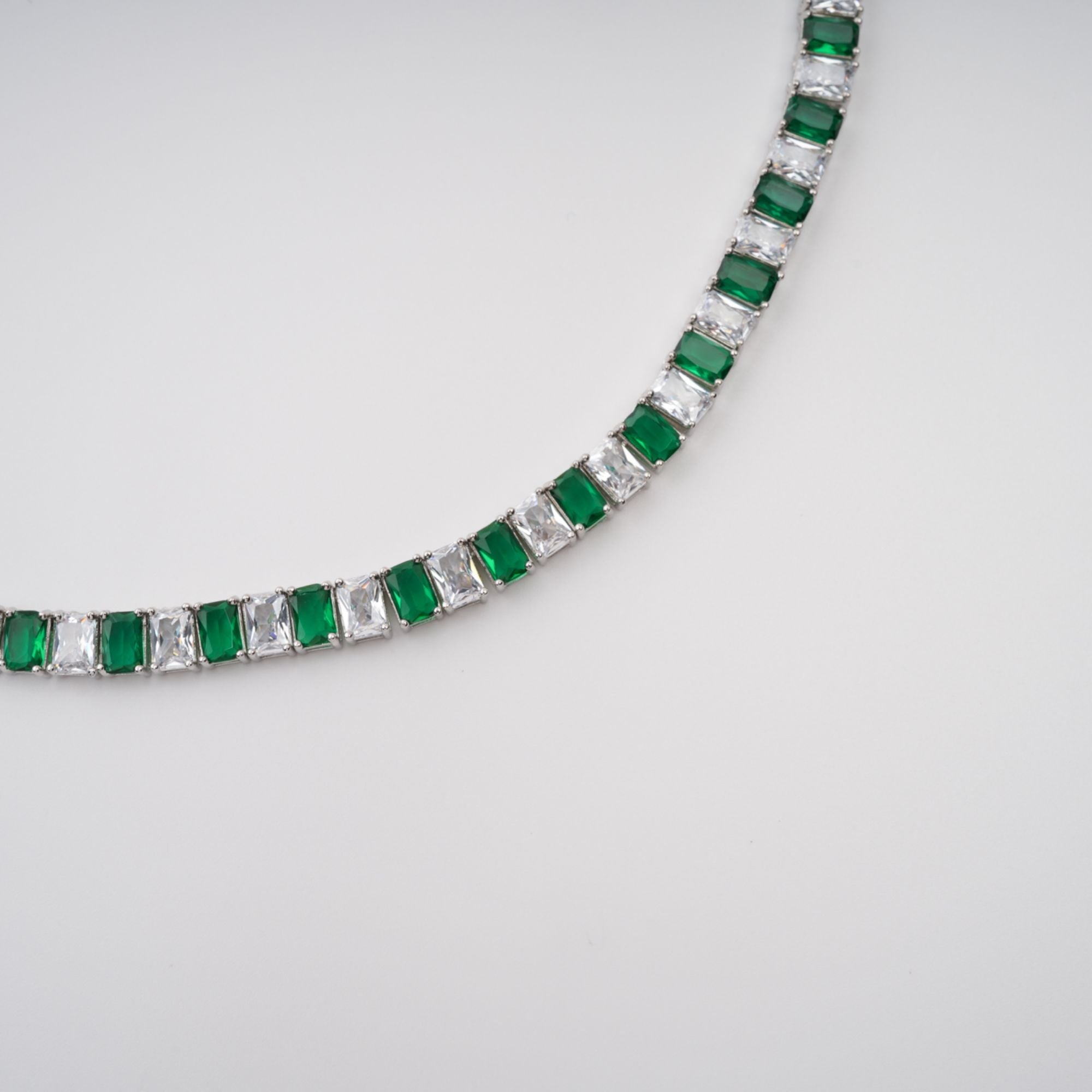 Florence Green Crystal-Embellished Necklace (Final Sale)