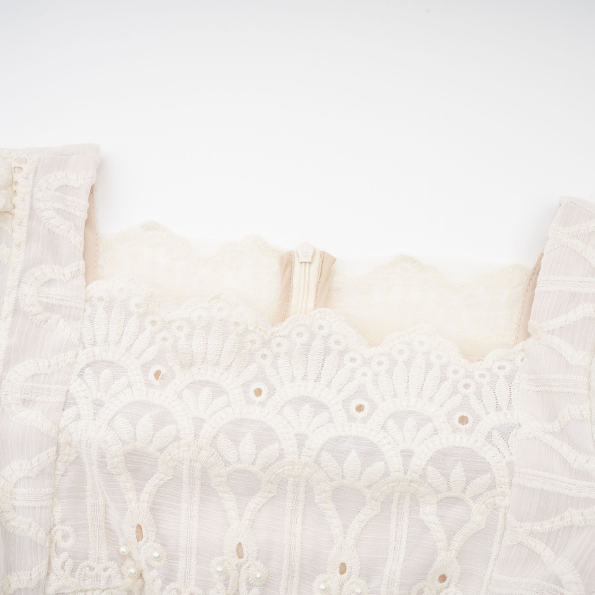 Anaïs faux-pearl embellished cut-out midi dress（Final Sale-US Only)