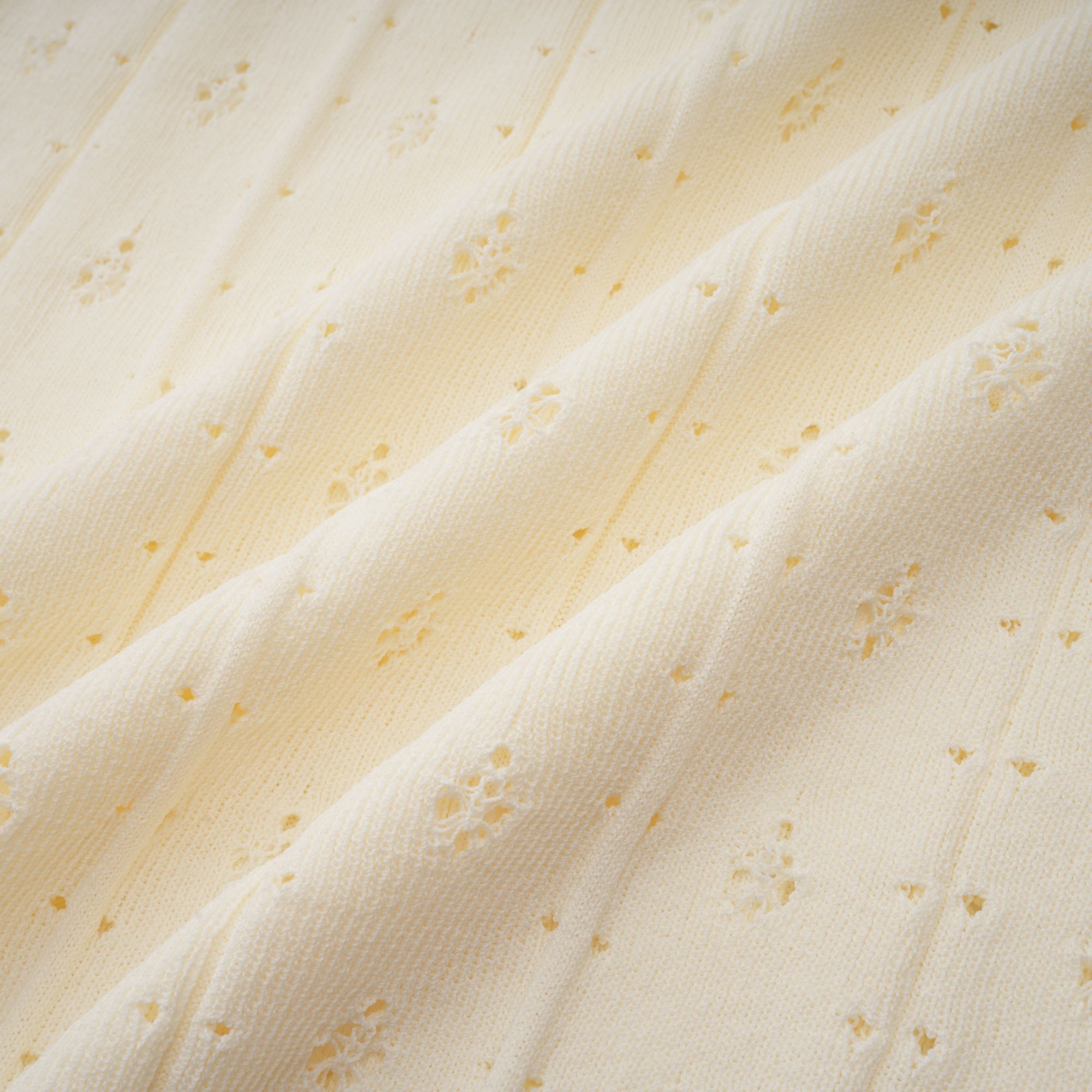 Donatienne white faux-pearl knitted maxi dress (Final Sale)