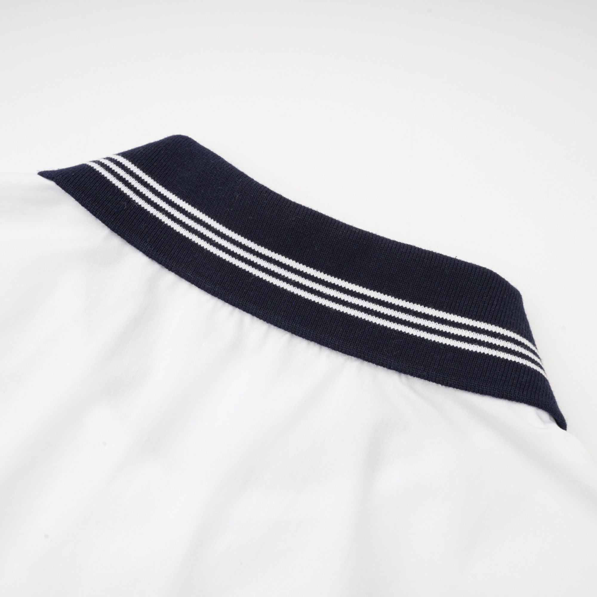 Sandrine color-block shirt & skirt matching set (Final Sale)