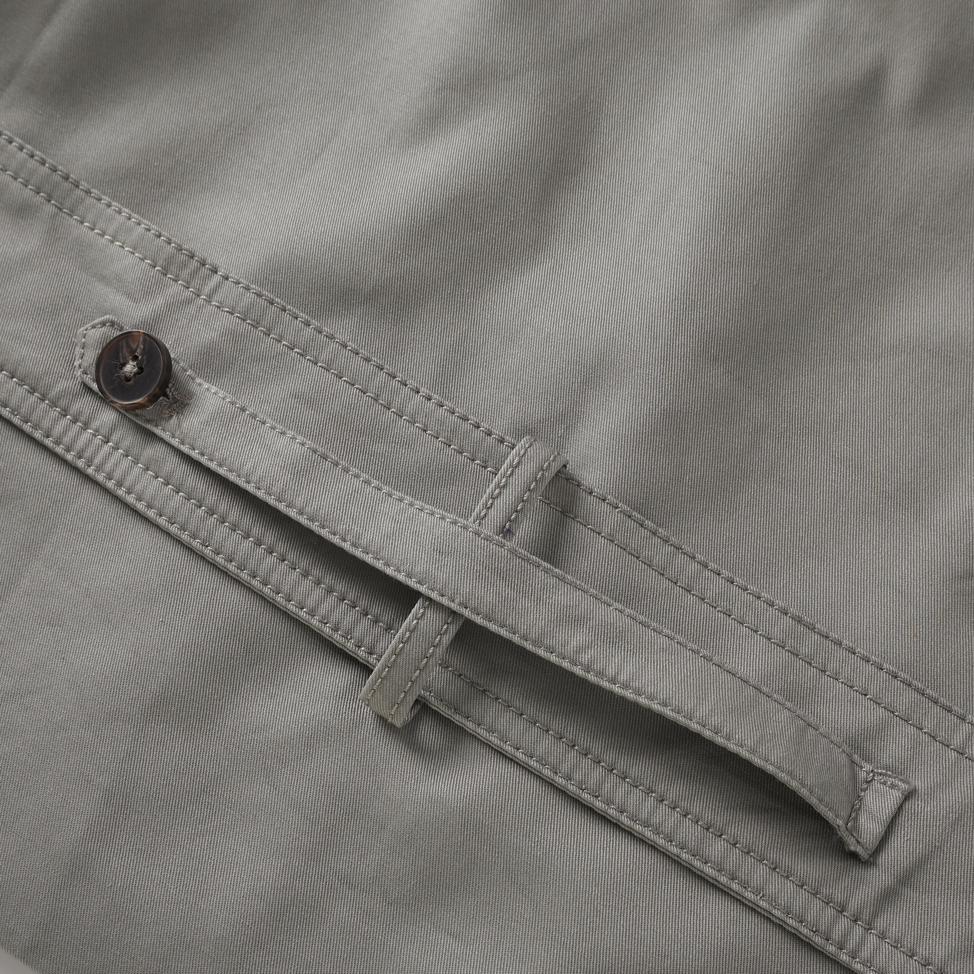 Trench-coat à double boutonnage et ceinture Mavis Grey
