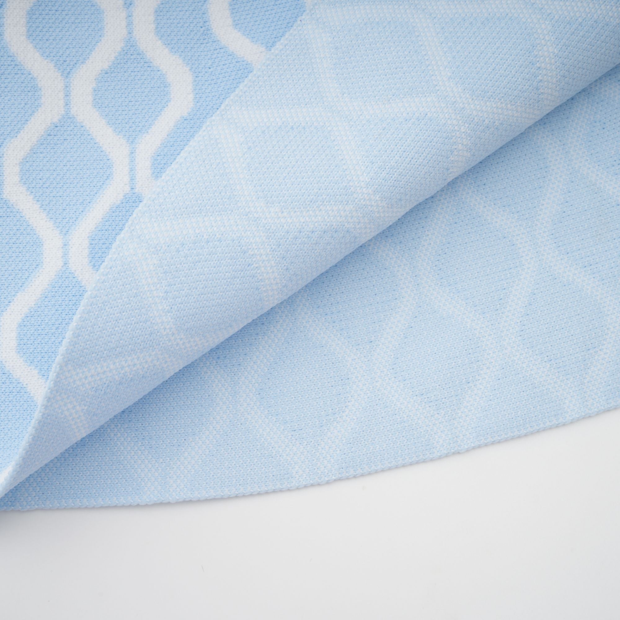 Mini-robe sans manches à motif jacquard Hélène