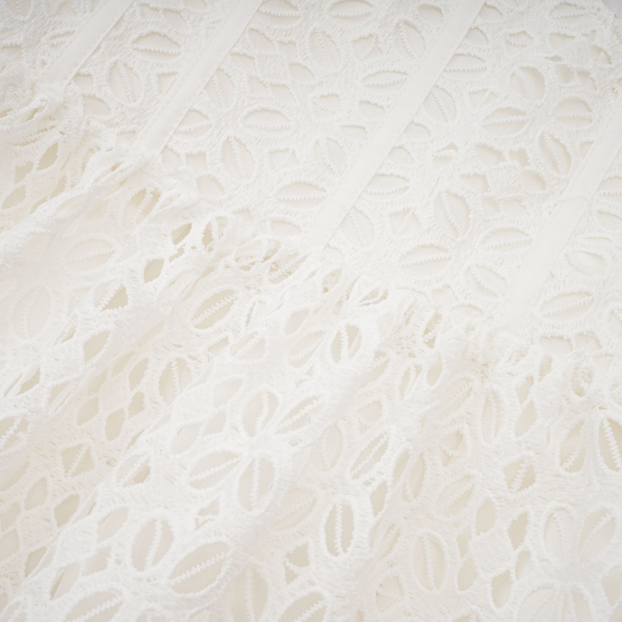 Robe midi en coton à découpes et ceinture Catriona (Vente définitive - États-Unis uniquement)