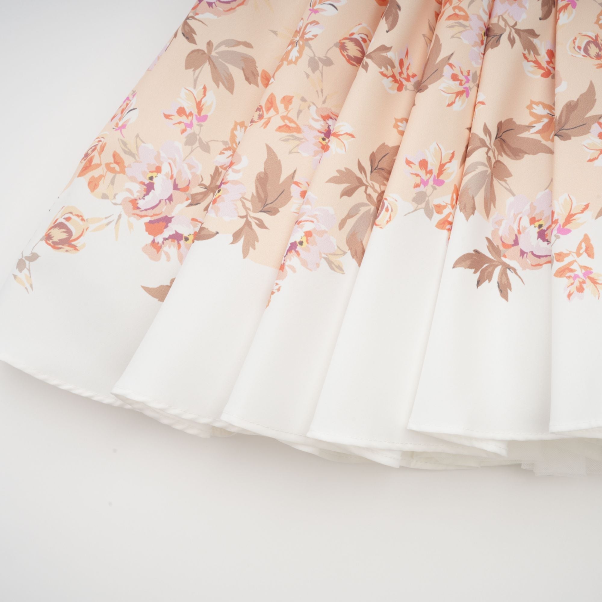 Alizée yellow floral-print pleated mini dress (Final Sale)