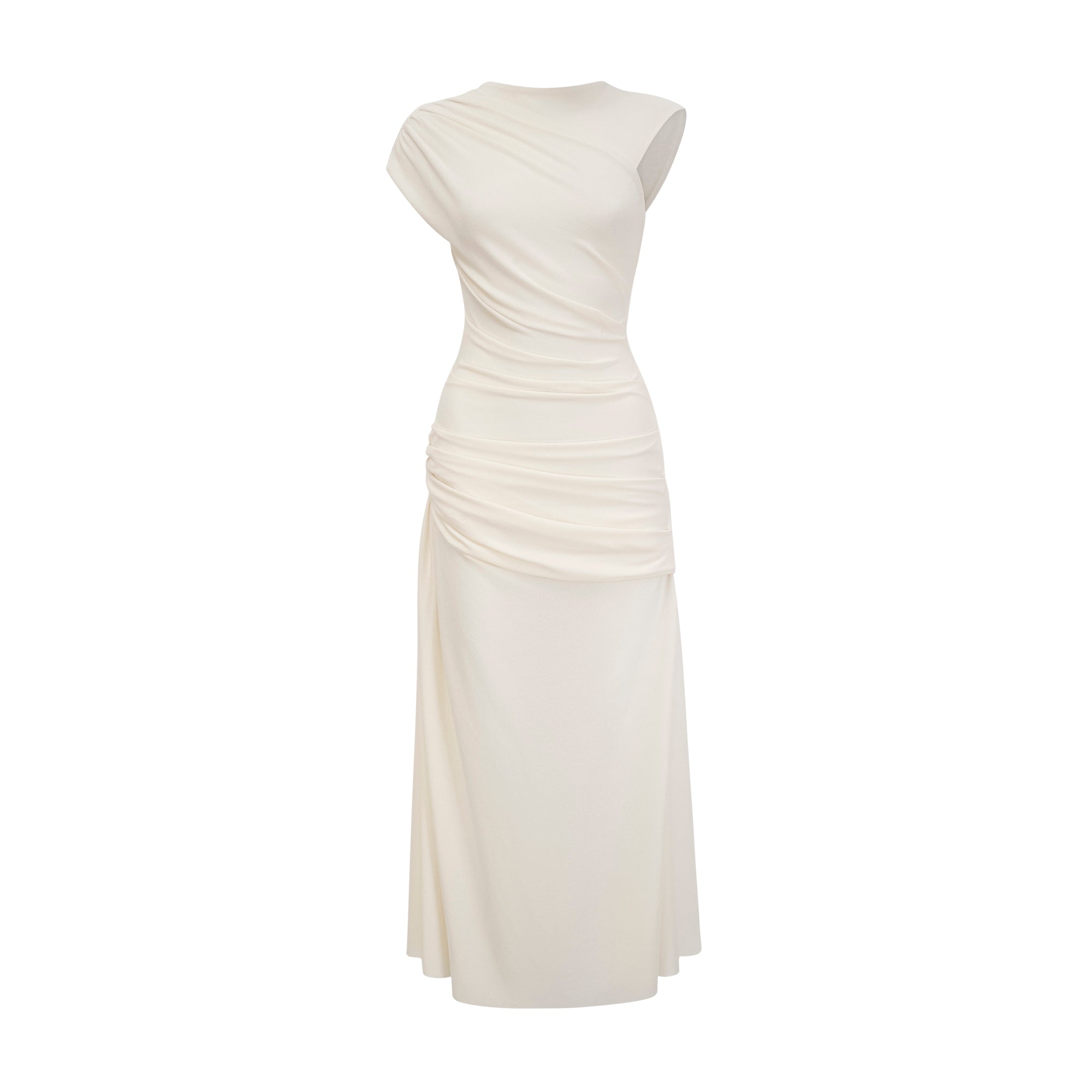 Lanetta jersey-knit draped maxi dress (Final Sale)