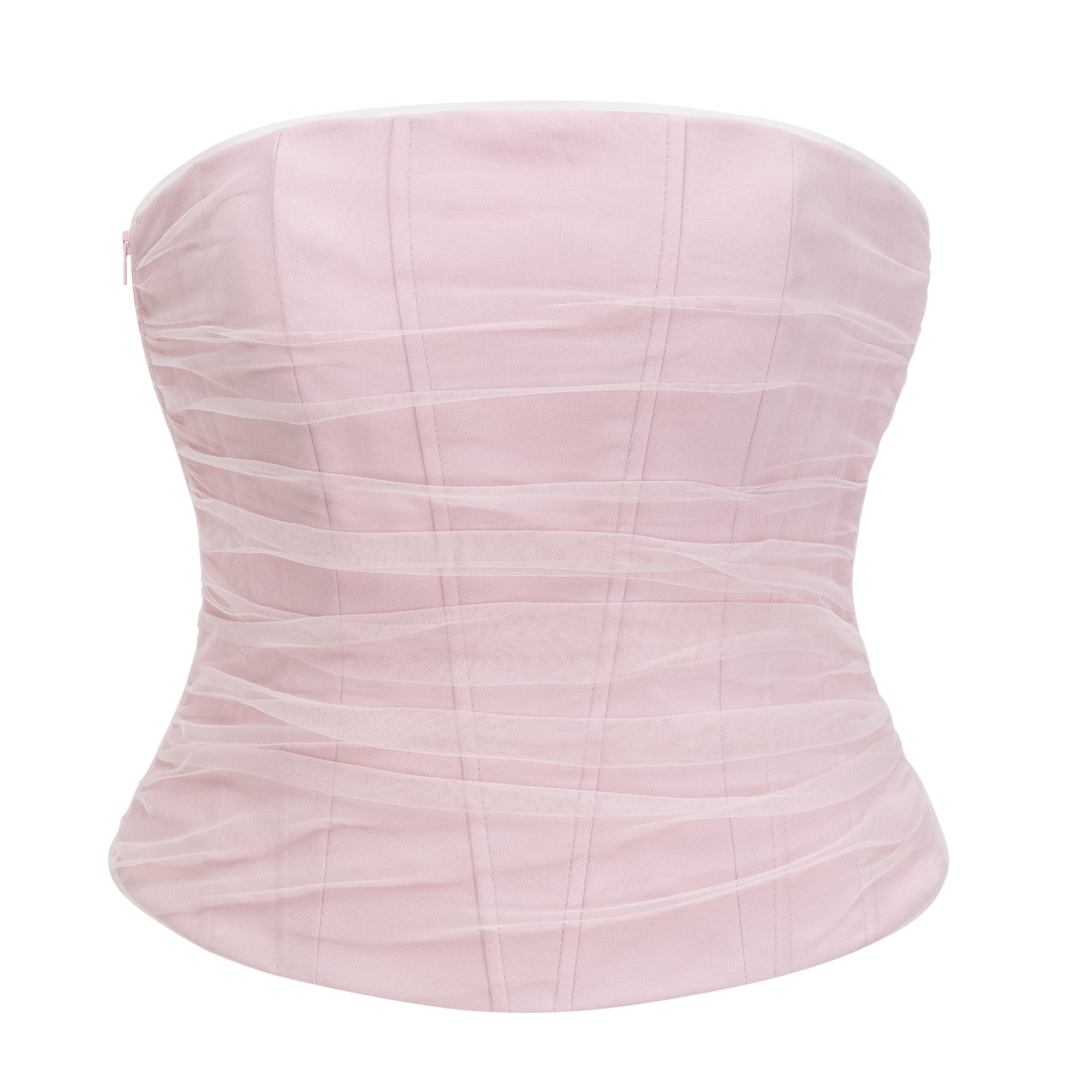 Rhinestone-Adorned Corset & Bolero & Pleated Skirt