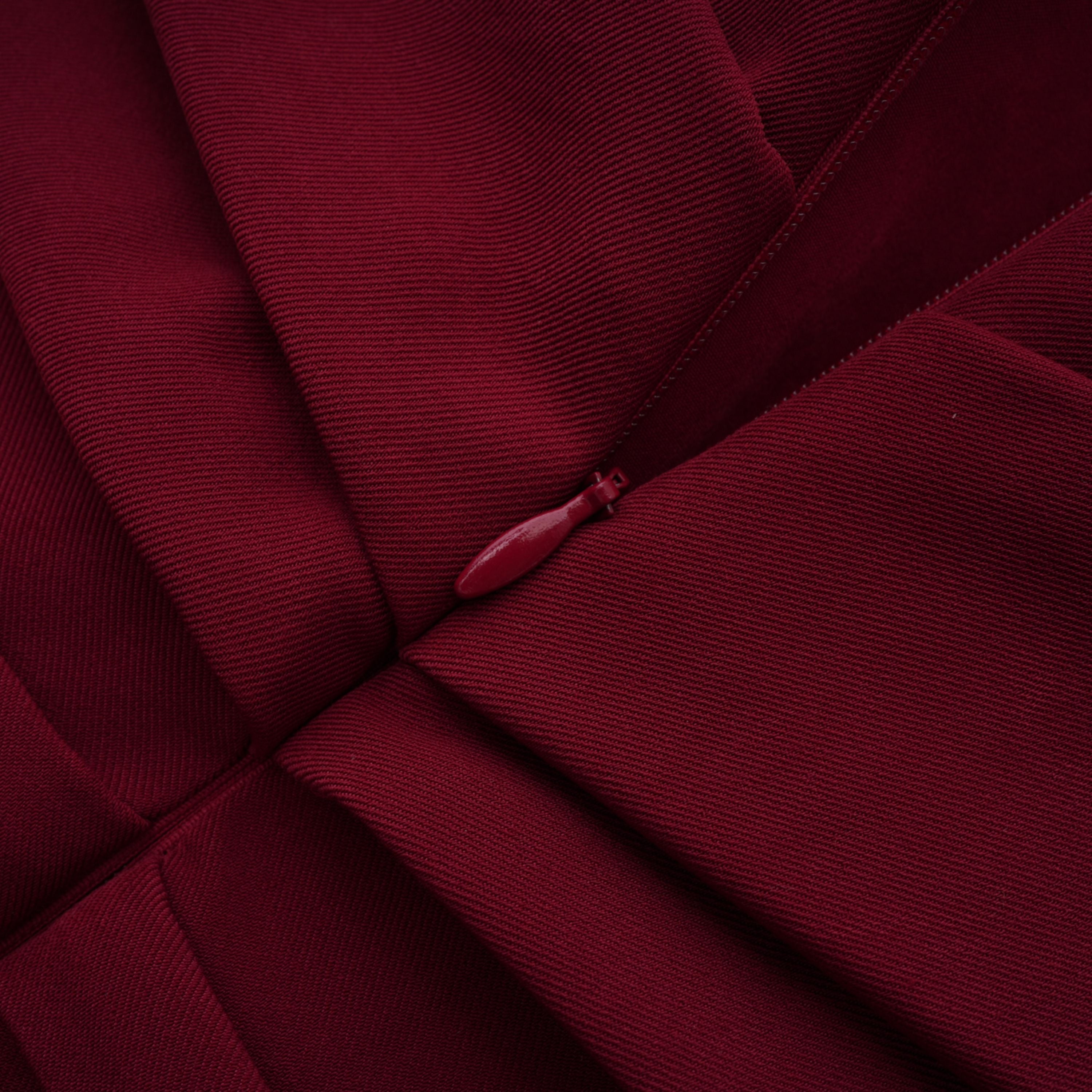 Lauren Red Ruched Shawl Detail Maxi Dress