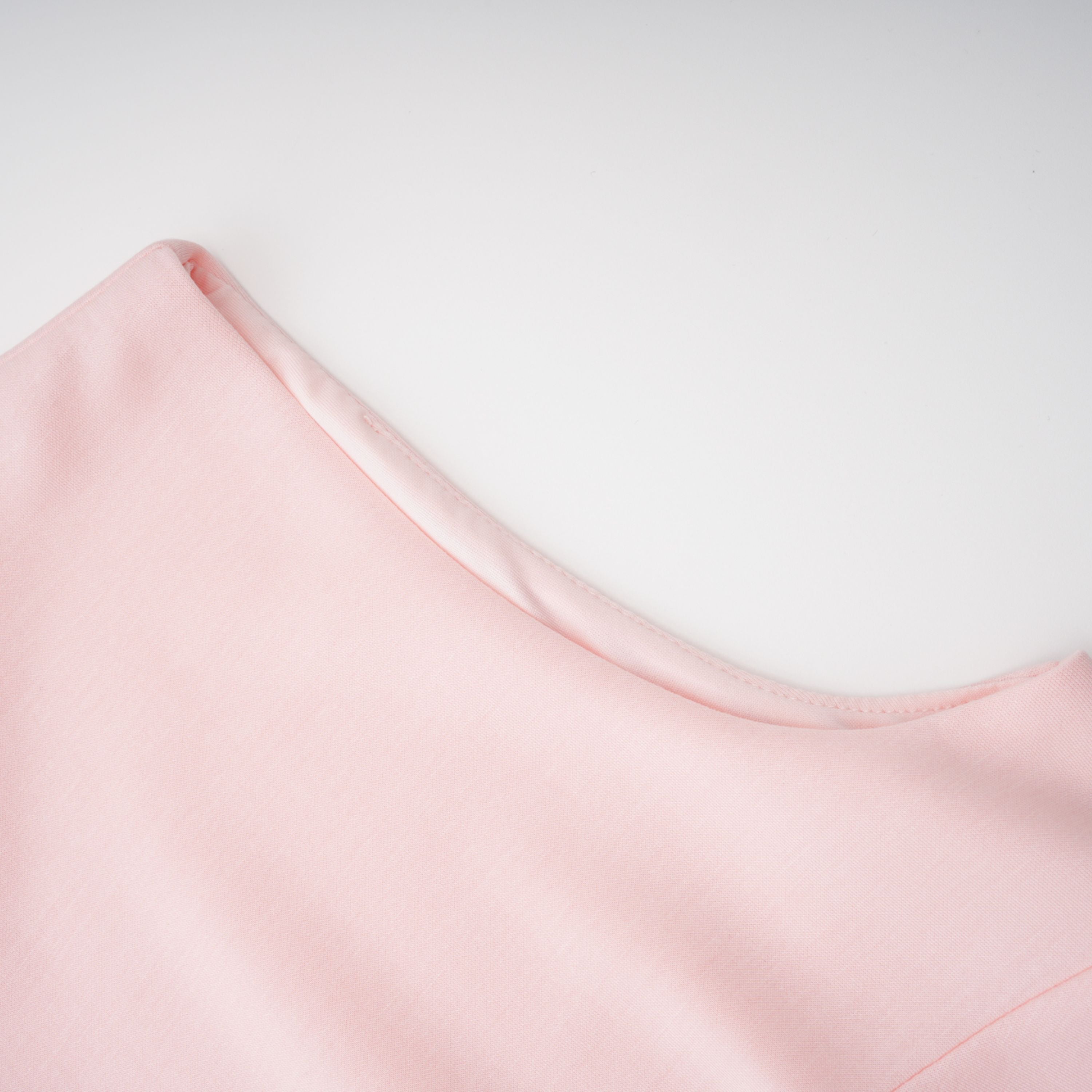 Piroska Pink Sleeveless Pearl Trim Mini Dress (Final Sale)