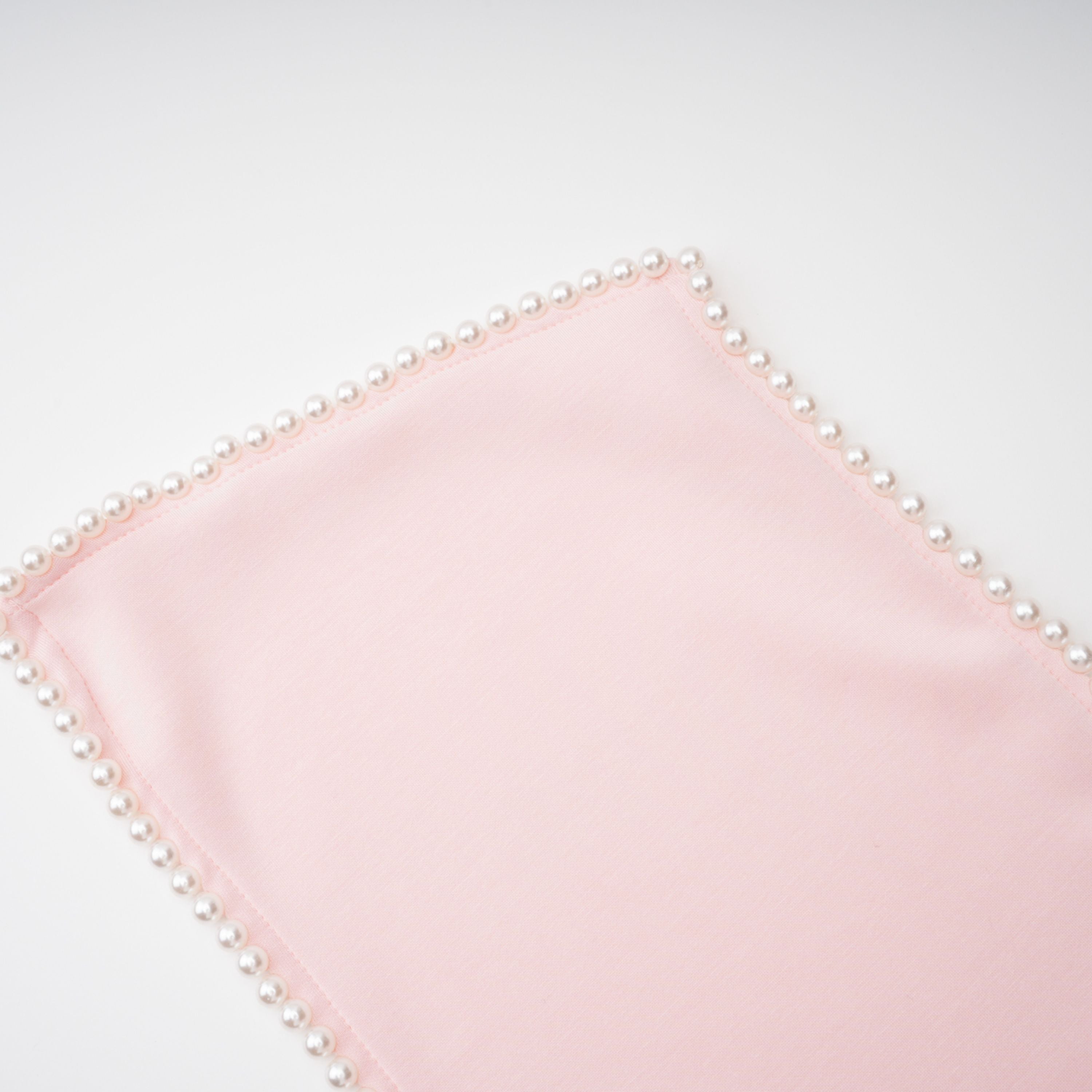 Piroska Pink Sleeveless Pearl Trim Mini Dress (Final Sale)