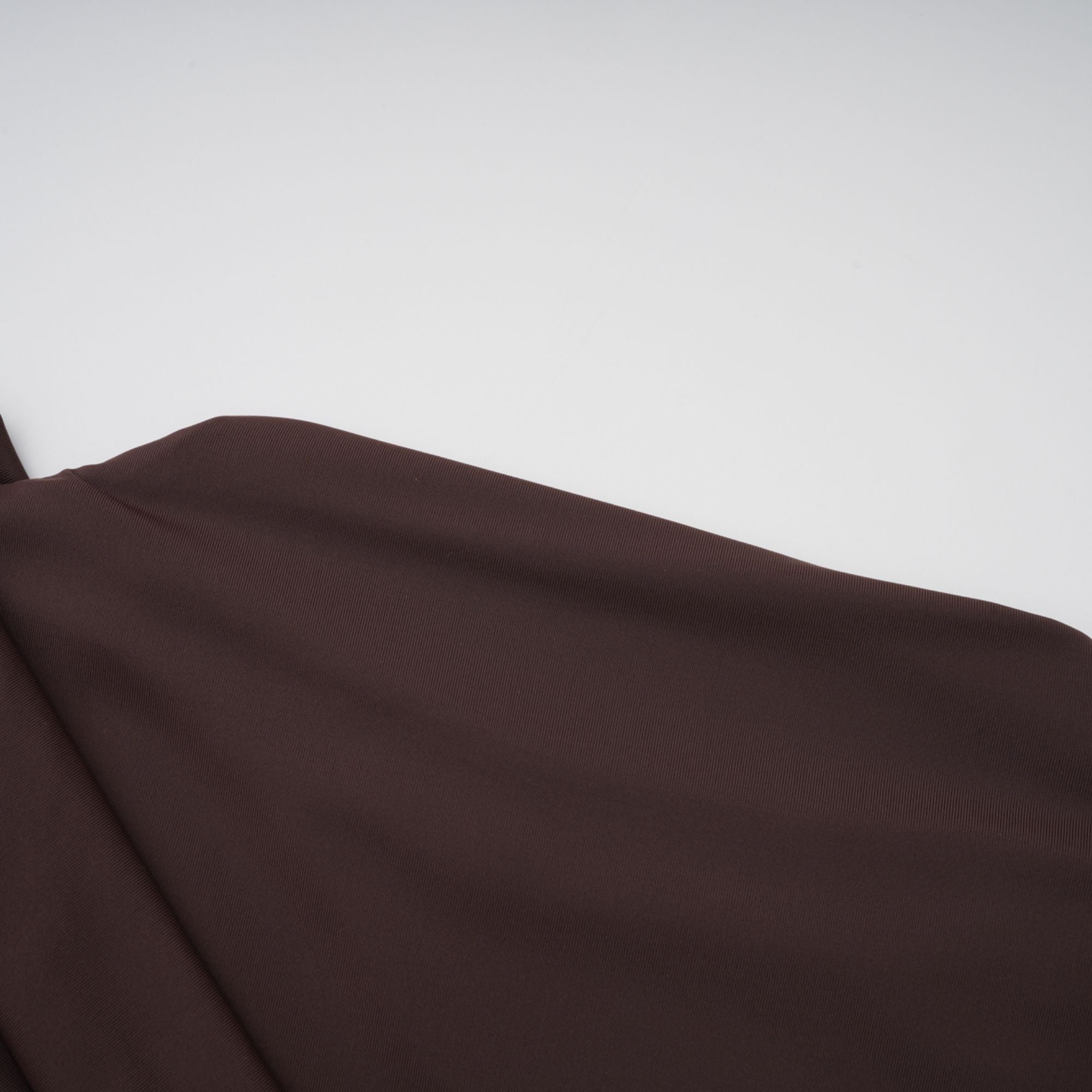 Fée Brown Asymmetrical Ruched Mini Dress (Final Sale-US Only)