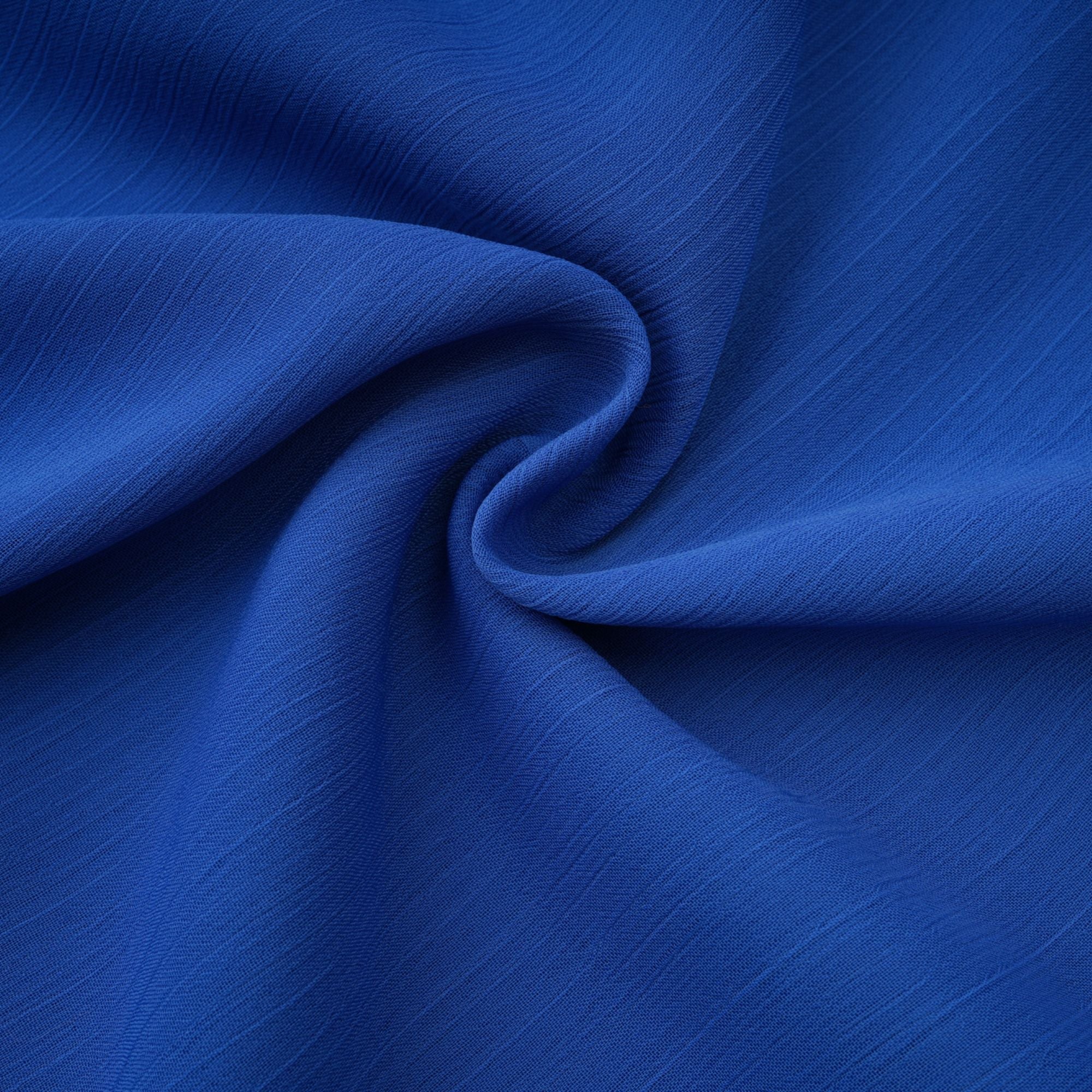 Faustine Blue Cape Design Ruched Maxi Dress (Final Sale)