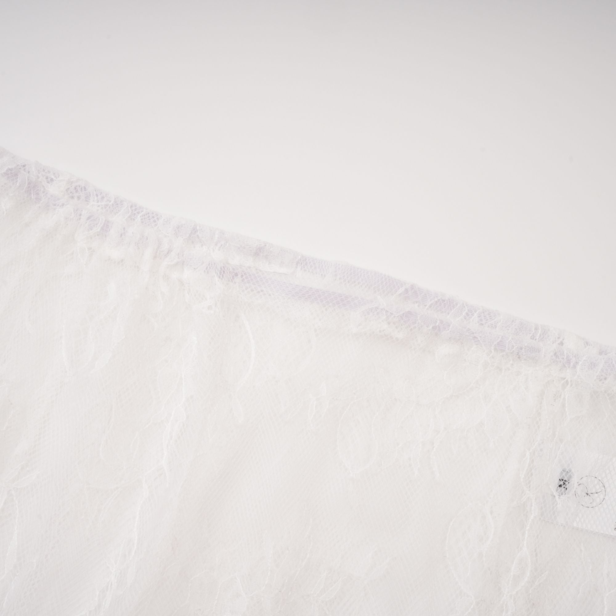 White Blazer & Lace Skirt Set