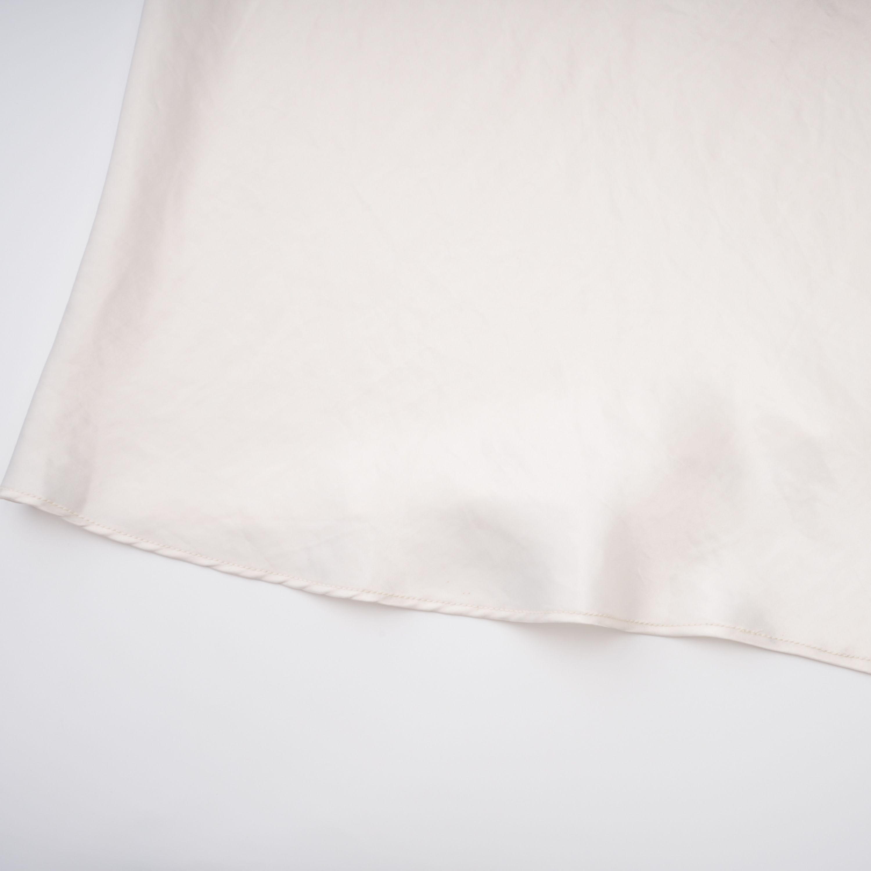 Lilla Beige Strapless Ruffled Satin Maxi Dress (Final Sale-US Only)