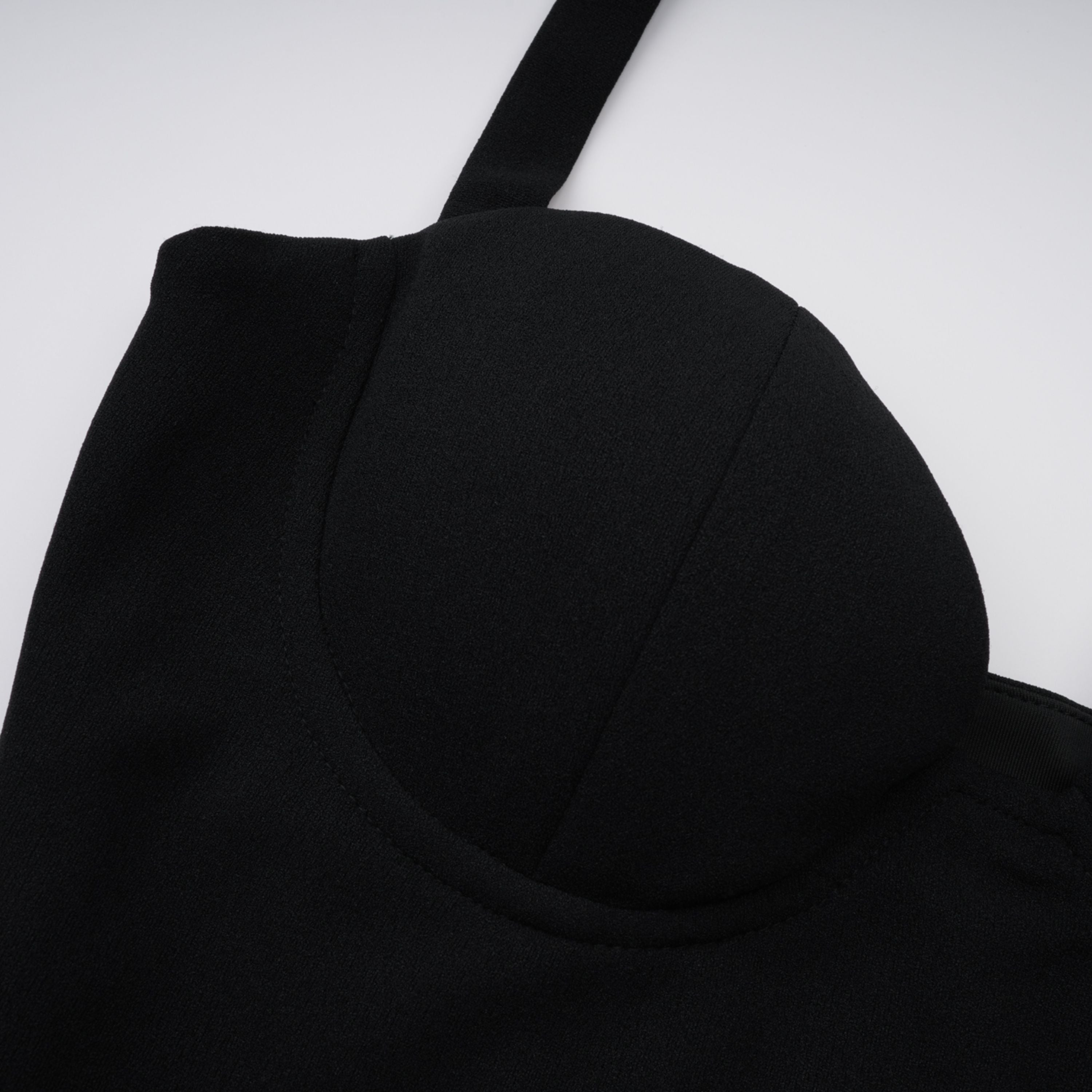 Kaelin Black Halterneck Cut Out  Maxi Dress (Final Sale)