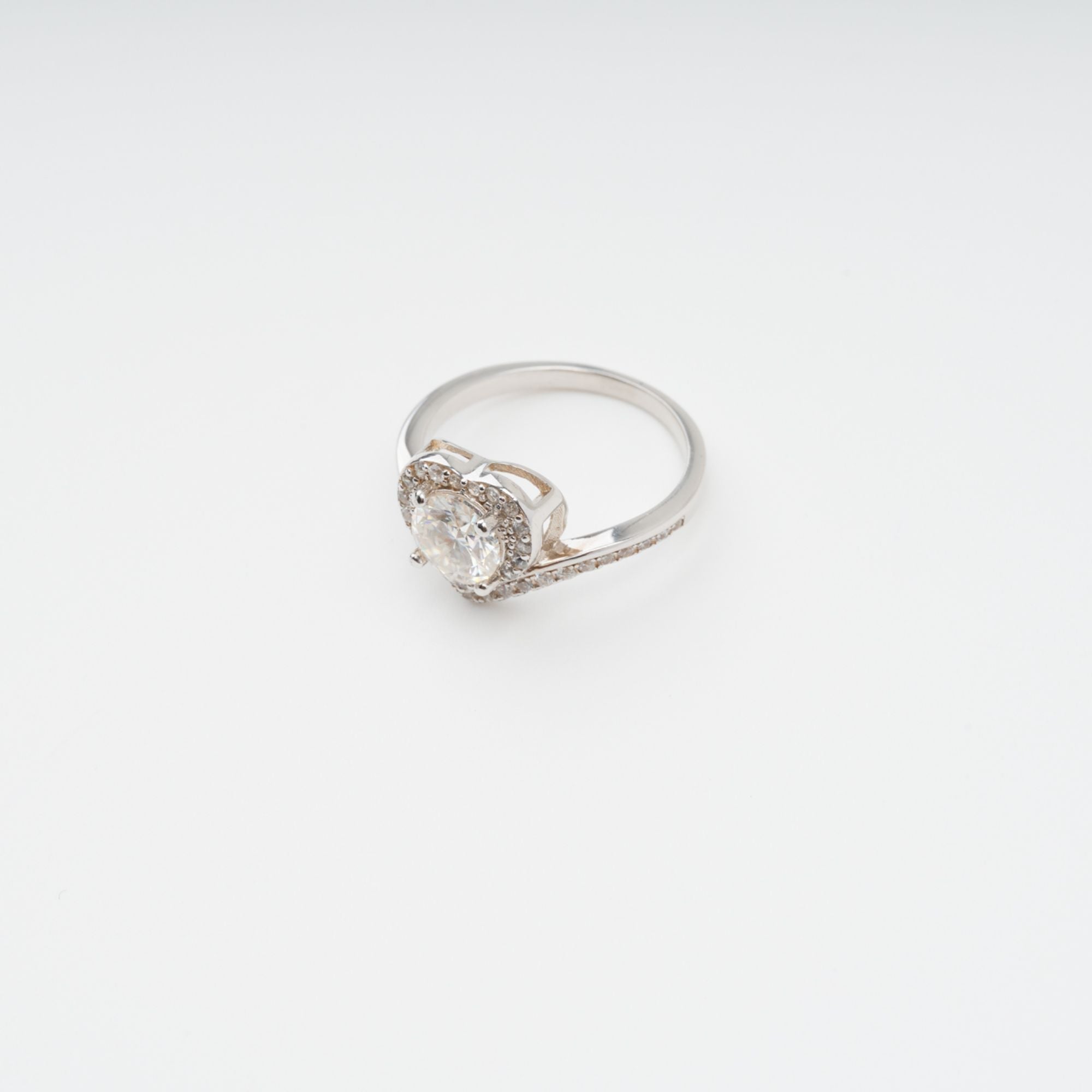 Révérence Heart Shaped Sterling Silver Ring (Final Sale)