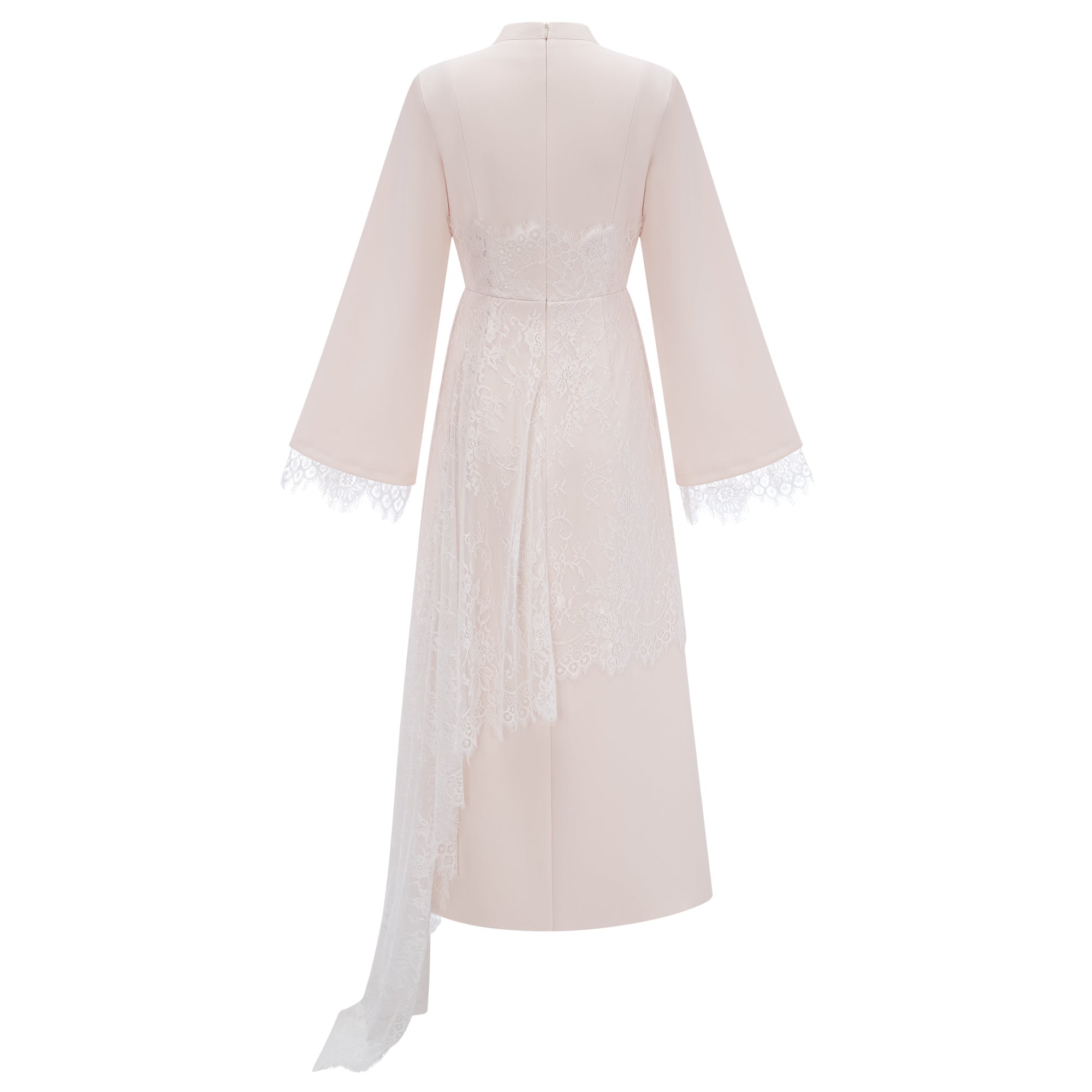 Aurora White Floral Lace Maxi Dress (Final Sale-US Only)