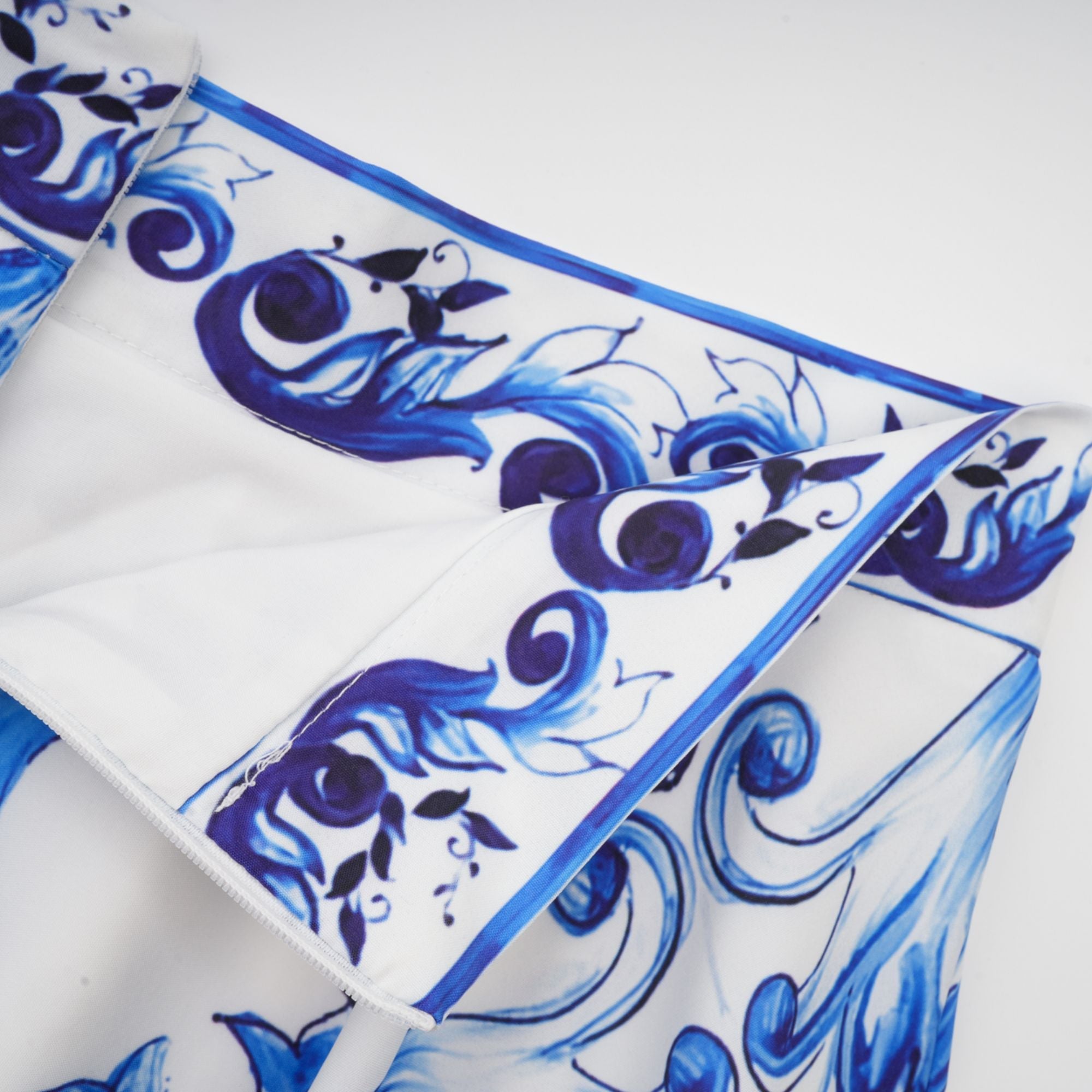 Allegra graphic-printed top & skirt matching set (Final Sale-US Only)