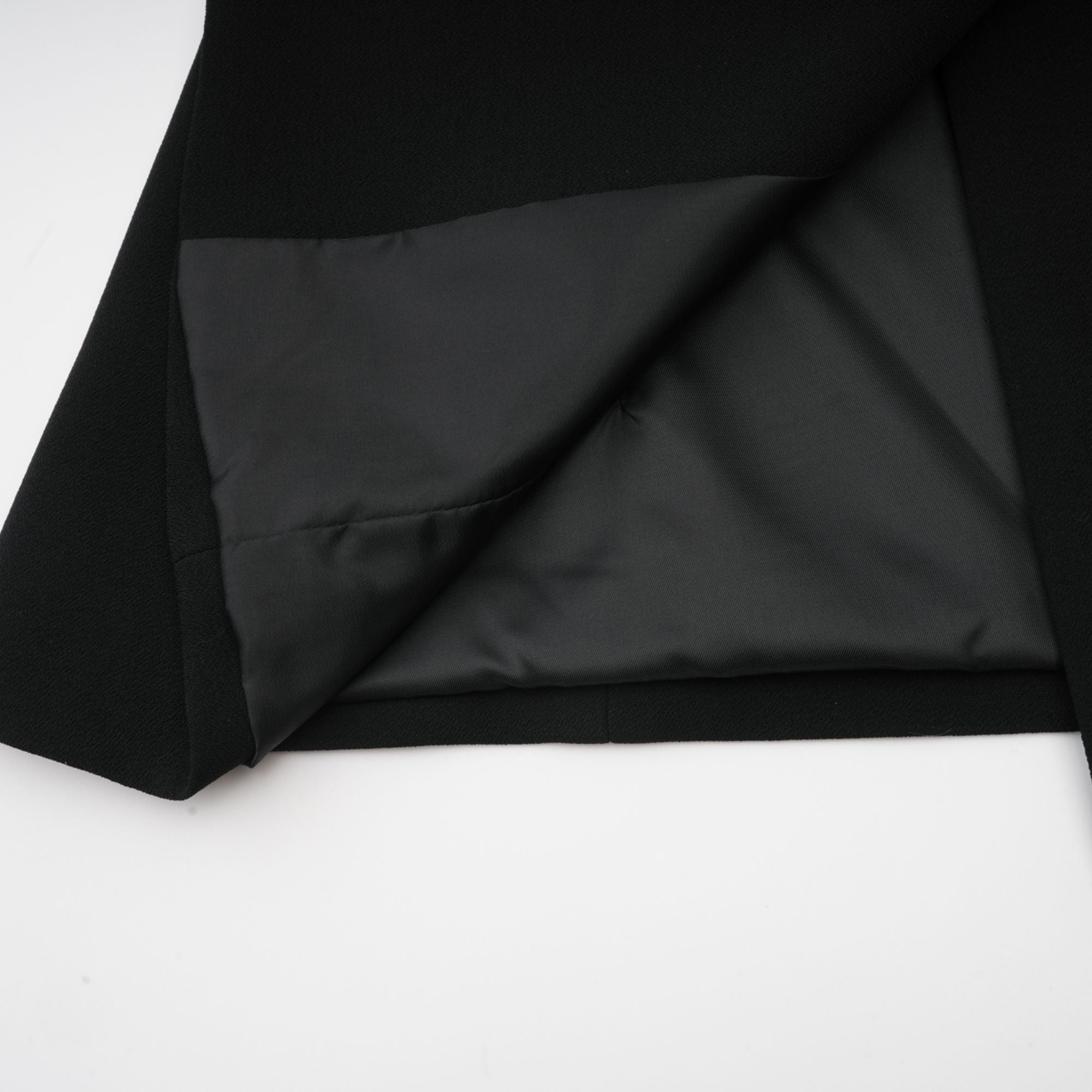 Suzanne black pleated jacket & trousers matching set (Final Sale)