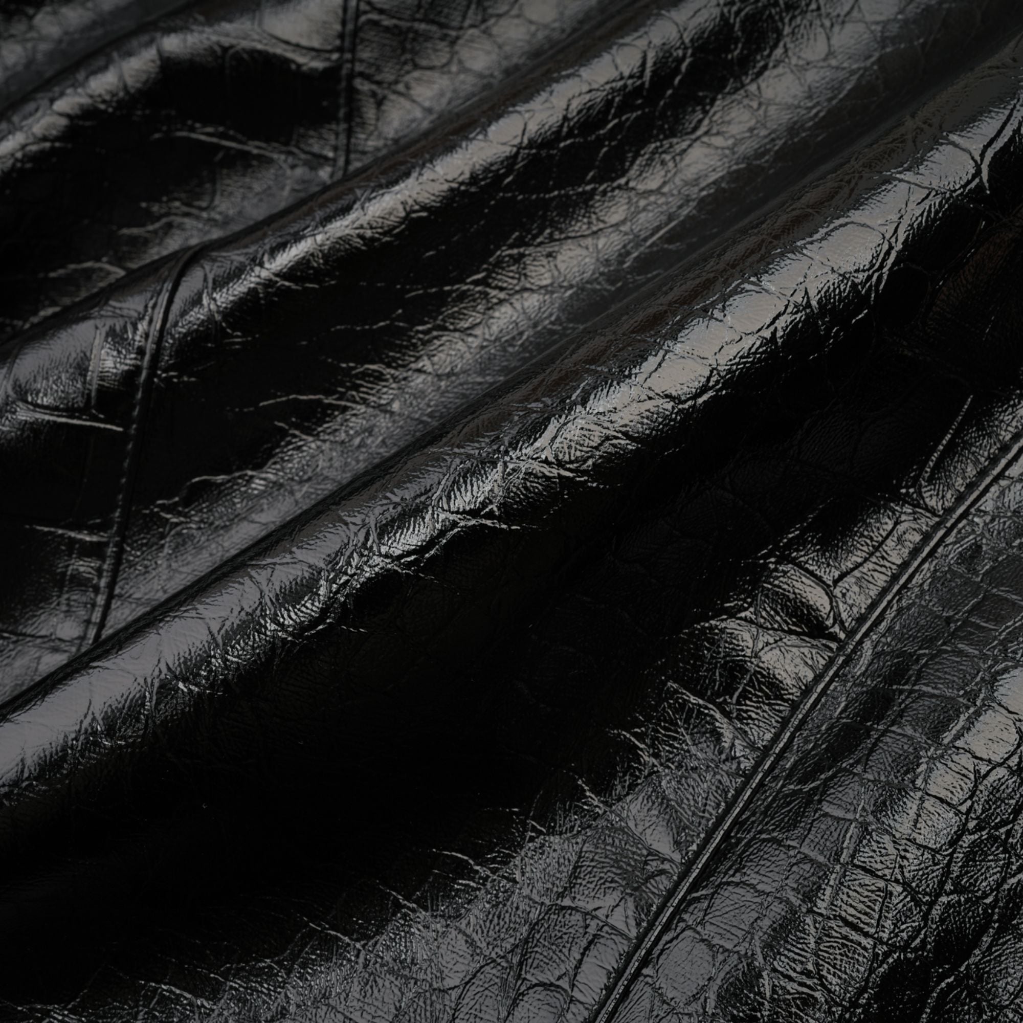 Élodie black cinched-waist leather jacket (Final Sale)