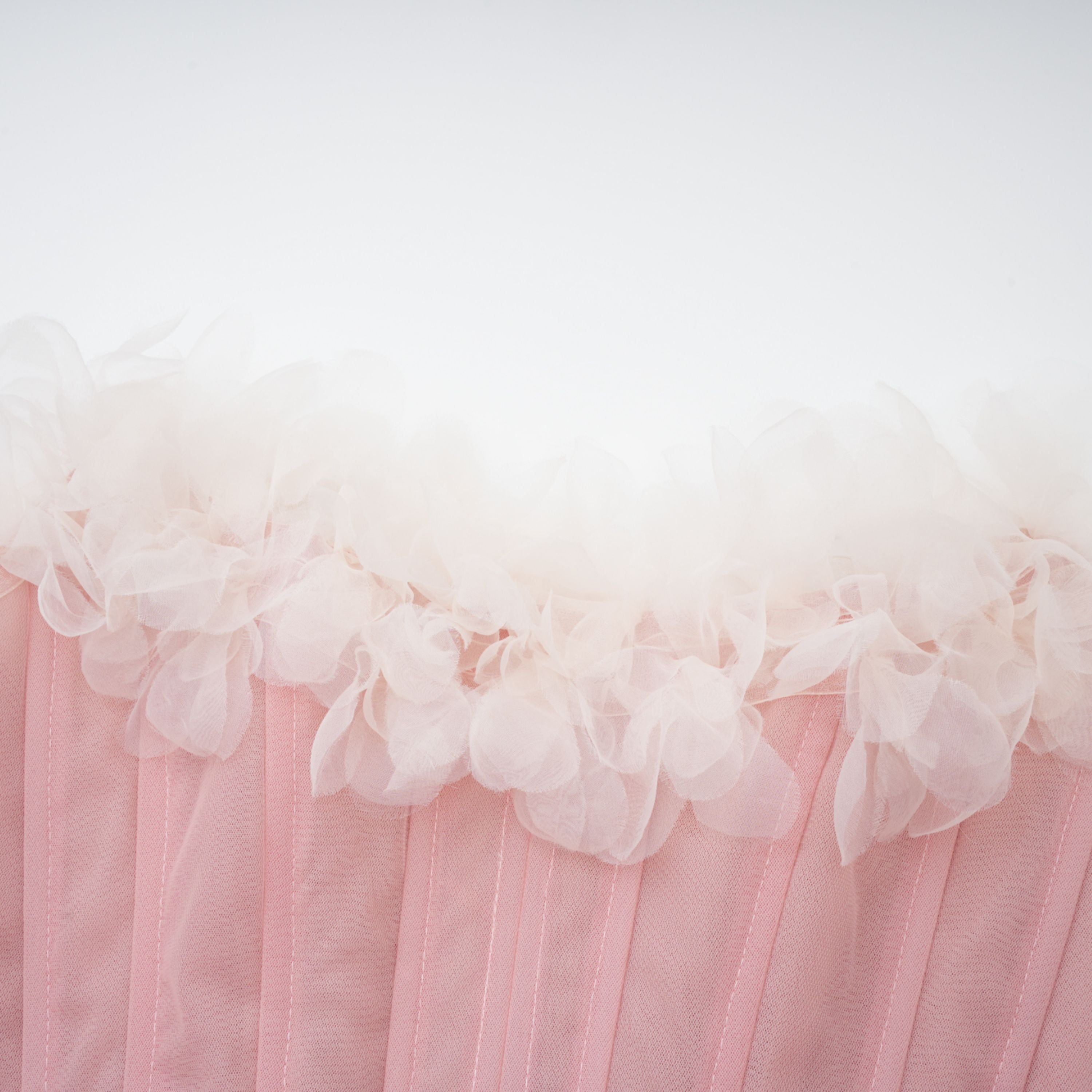 Rachel Pink 3D Petal Tulle Mini Dress (Final Sale-US Only)